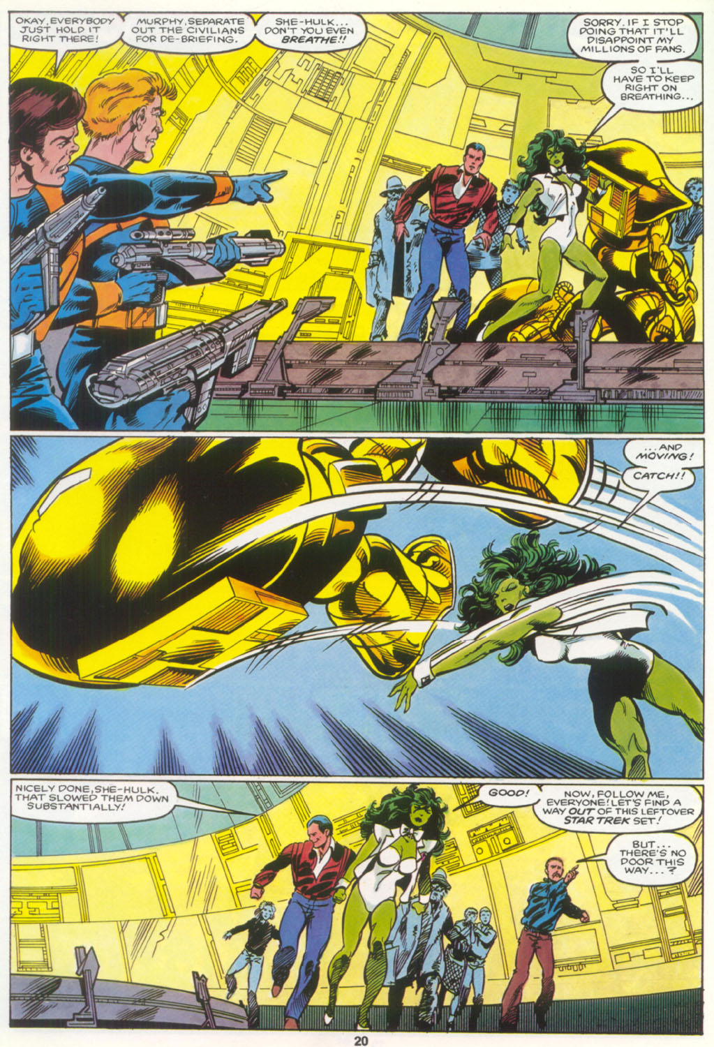 Read online Marvel Graphic Novel comic -  Issue #18 - The Sensational She-Hulk - 21