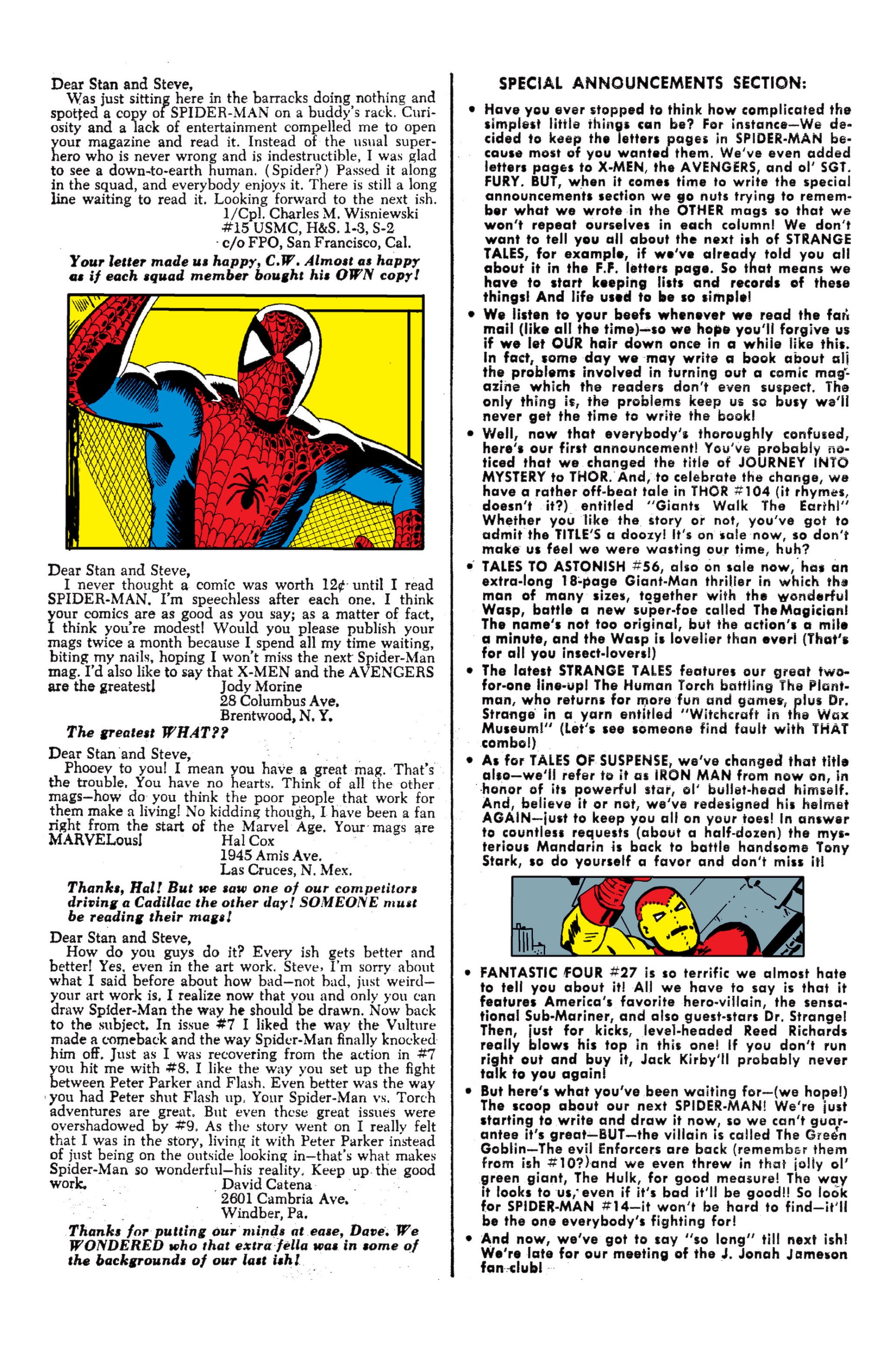 Read online The Amazing Spider-Man (1963) comic -  Issue #13 - 25