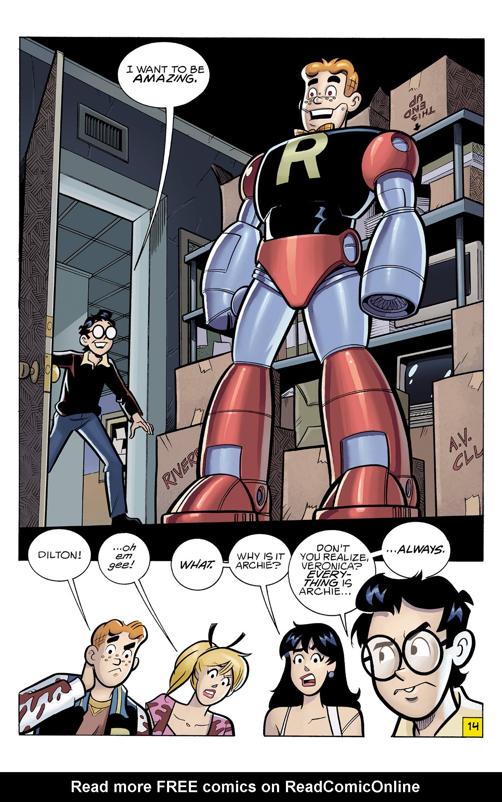 Read online Archie vs. Predator comic -  Issue #3 - 16