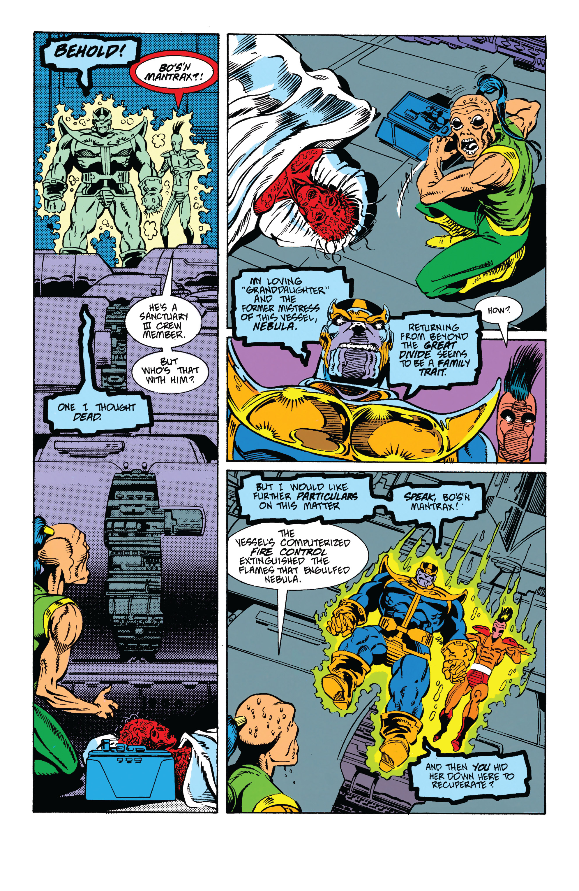Read online Marvel-Verse: Thanos comic -  Issue # TPB - 50