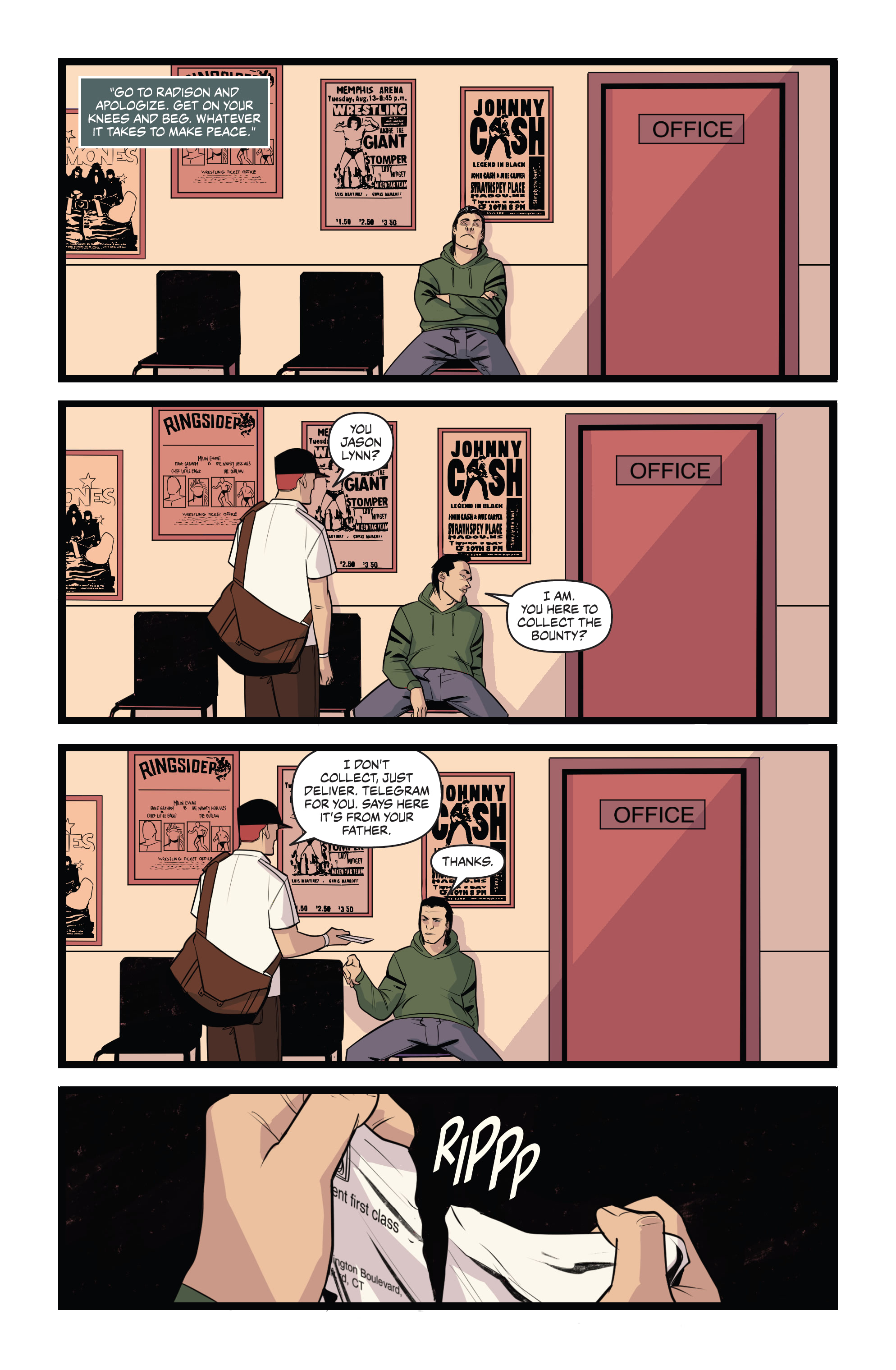 Read online Over the Ropes comic -  Issue # _TPB - 35