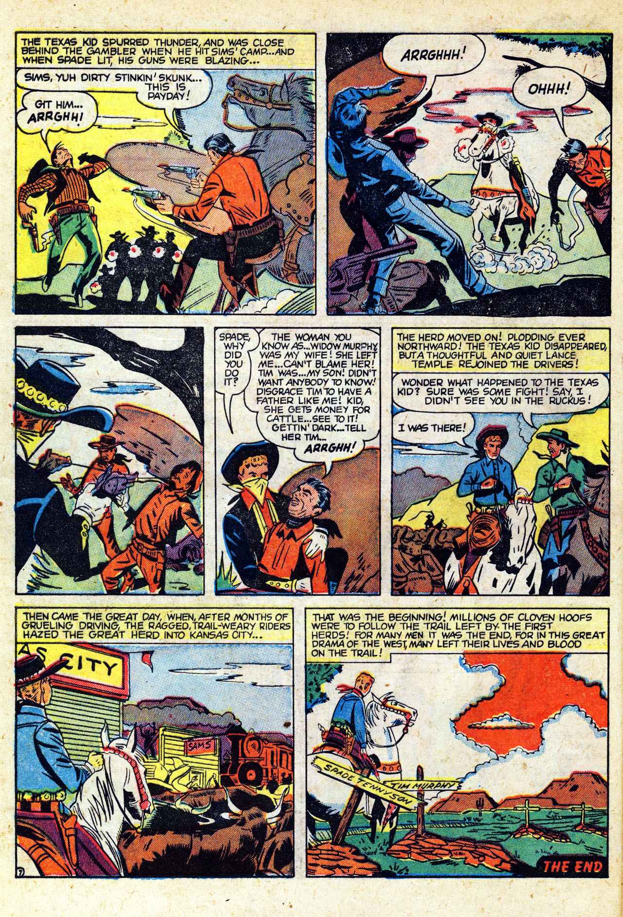 Read online Texas Kid comic -  Issue #7 - 32