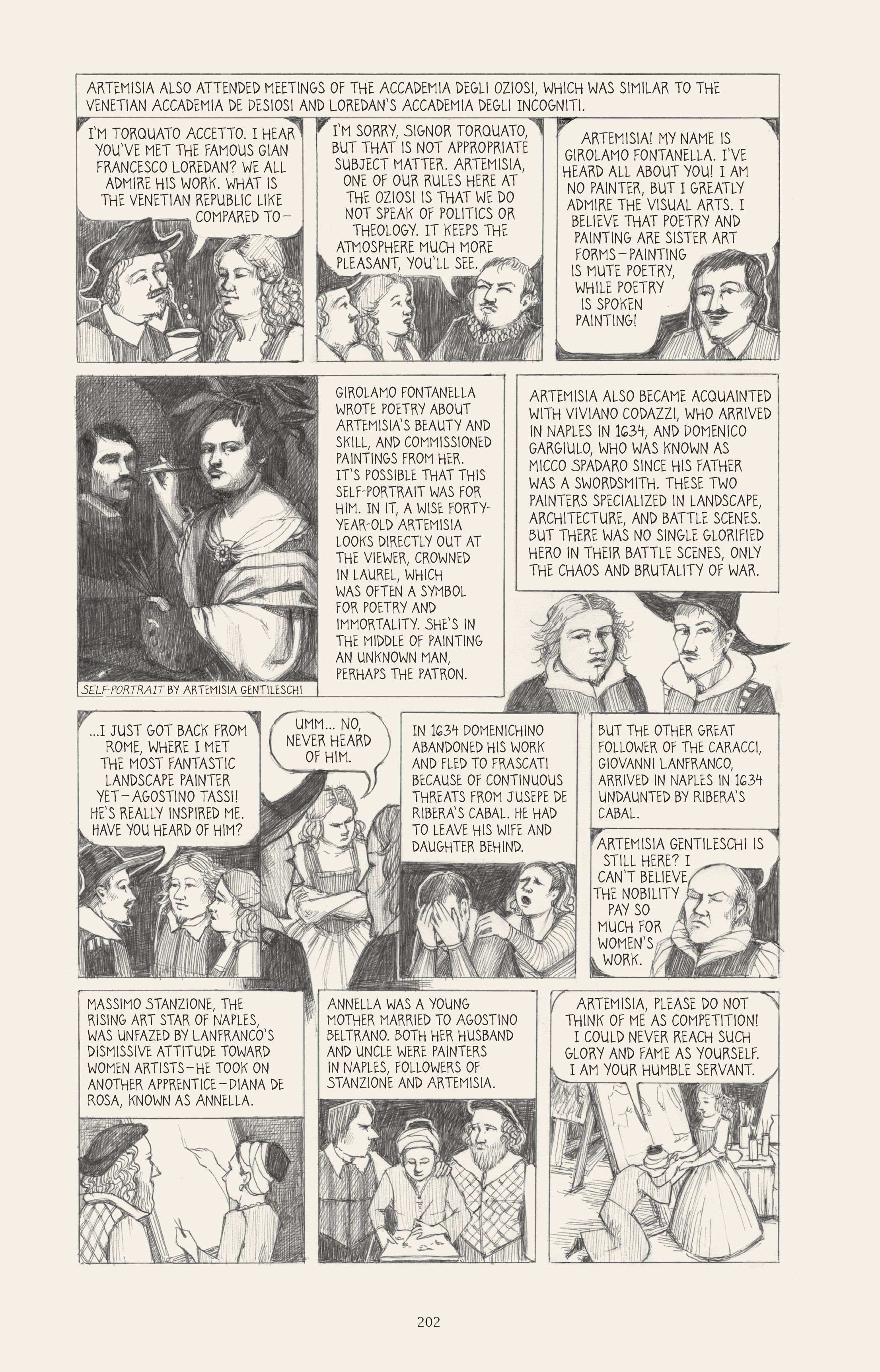 Read online I Know What I Am: The Life and Times of Artemisia Gentileschi comic -  Issue # TPB (Part 3) - 9