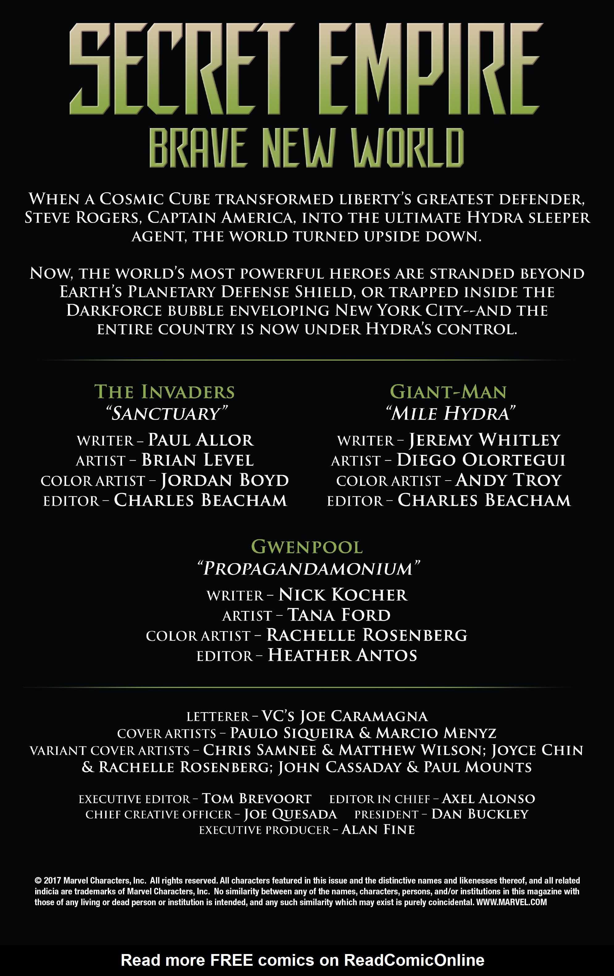 Read online Secret Empire: Brave New World comic -  Issue #1 - 2