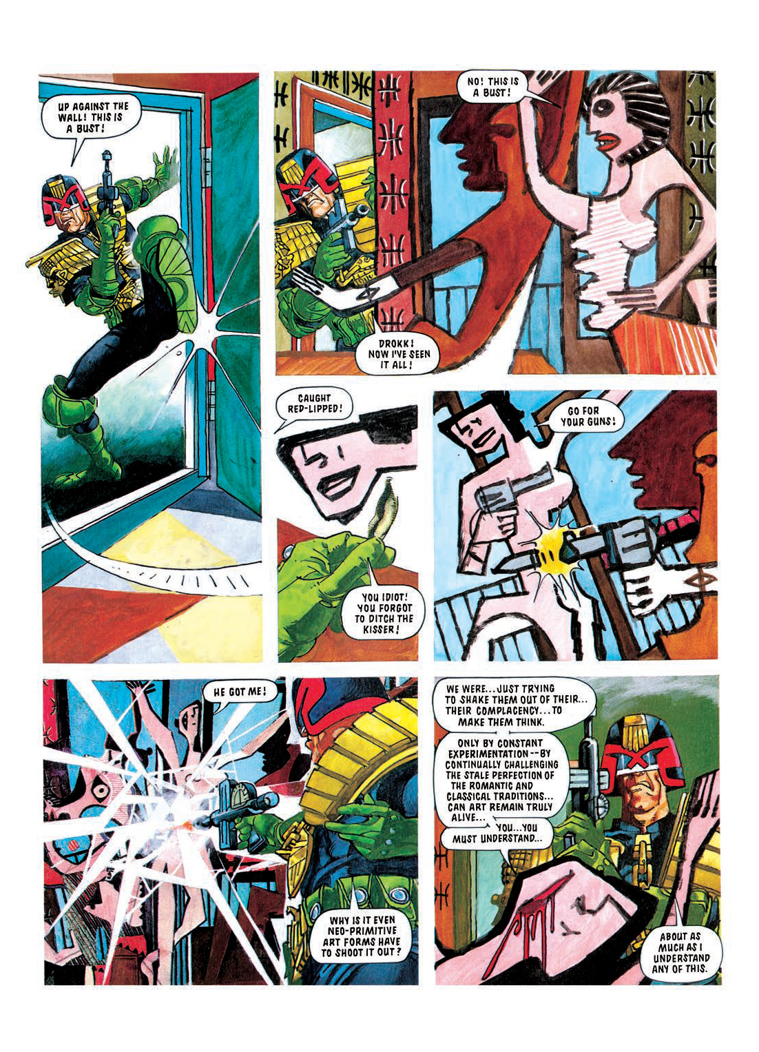 Read online Judge Dredd: The Restricted Files comic -  Issue # TPB 3 - 253