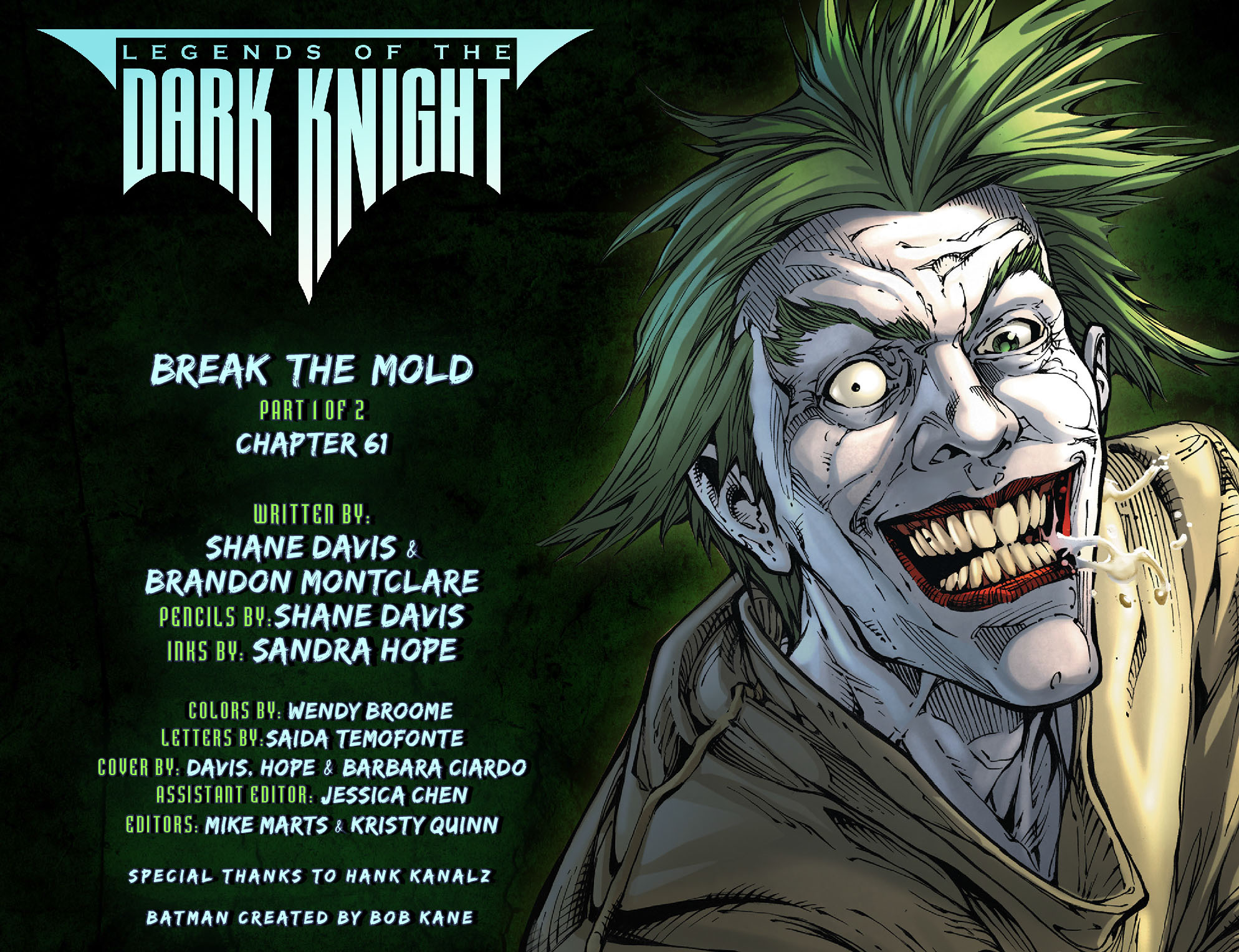 Read online Legends of the Dark Knight [I] comic -  Issue #61 - 2