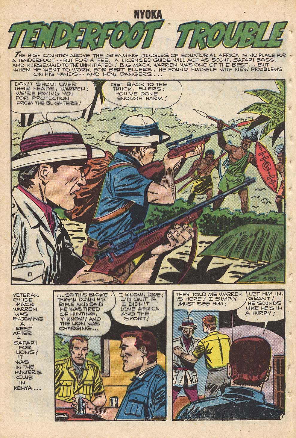 Read online Nyoka the Jungle Girl (1955) comic -  Issue #19 - 28