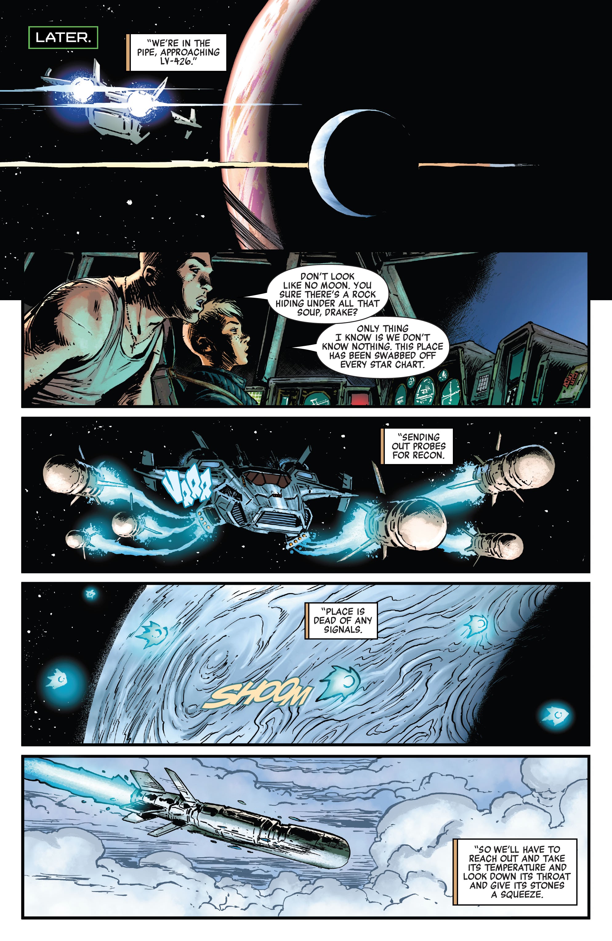 Read online Aliens: Aftermath comic -  Issue # Full - 9