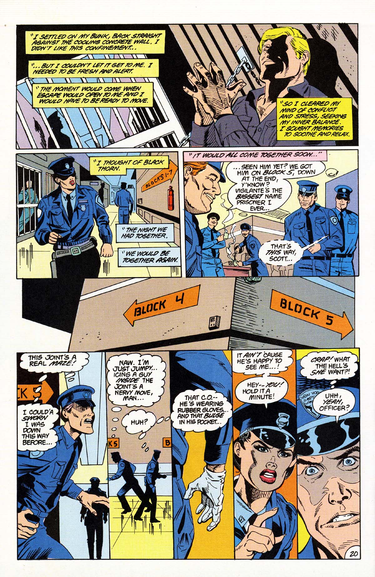Read online Vigilante (1983) comic -  Issue #46 - 22