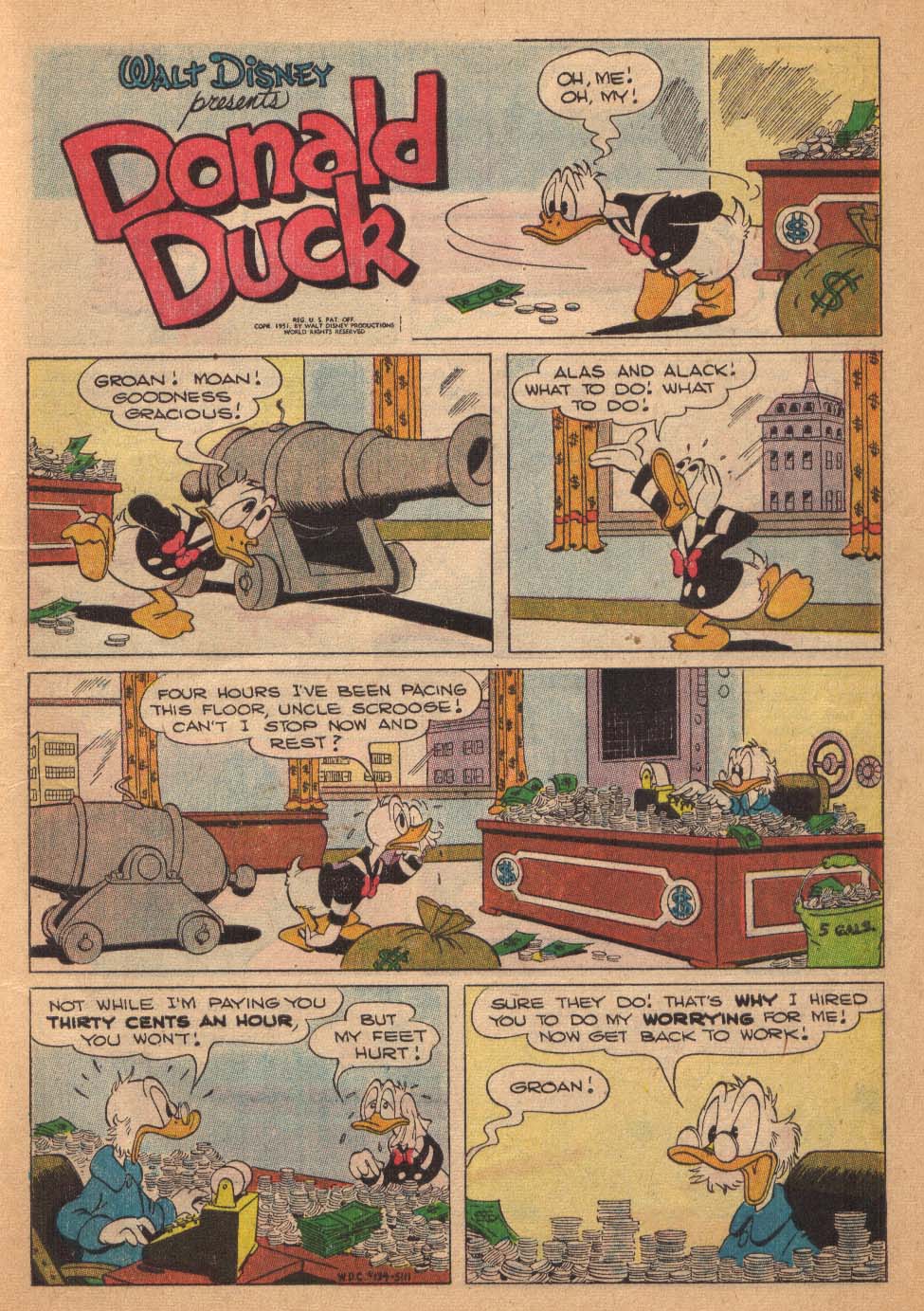 Read online Walt Disney's Comics and Stories comic -  Issue #134 - 3