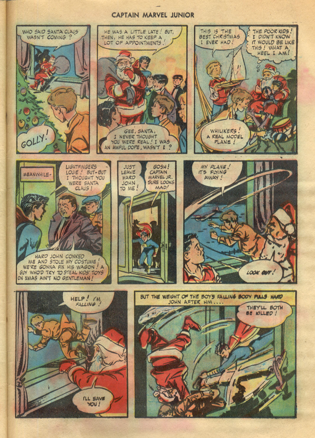 Read online Captain Marvel, Jr. comic -  Issue #46 - 47