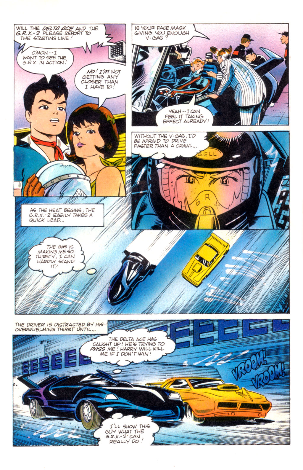 Read online Speed Racer (1987) comic -  Issue #8 - 16