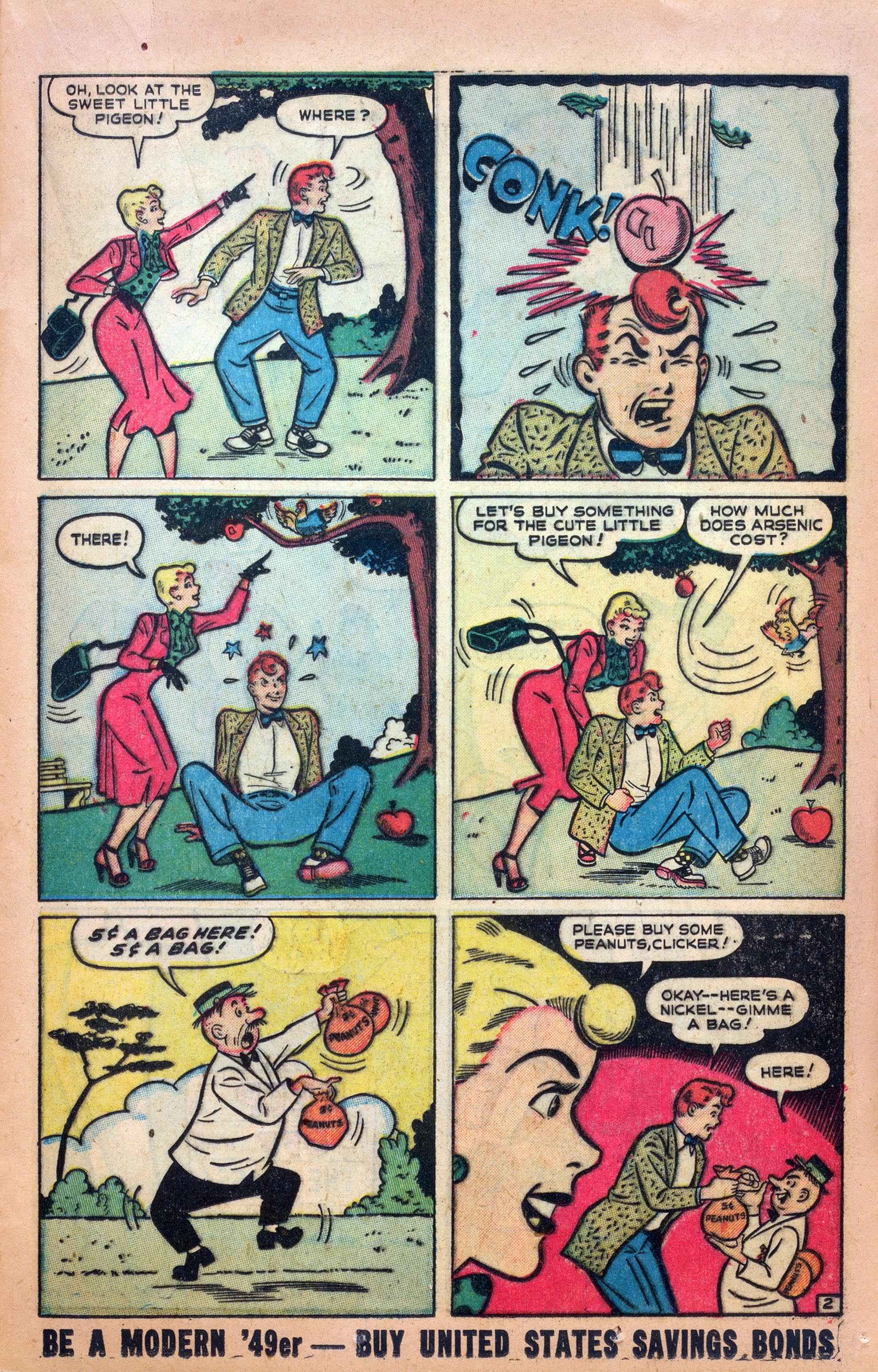 Read online Tessie the Typist comic -  Issue #23 - 21