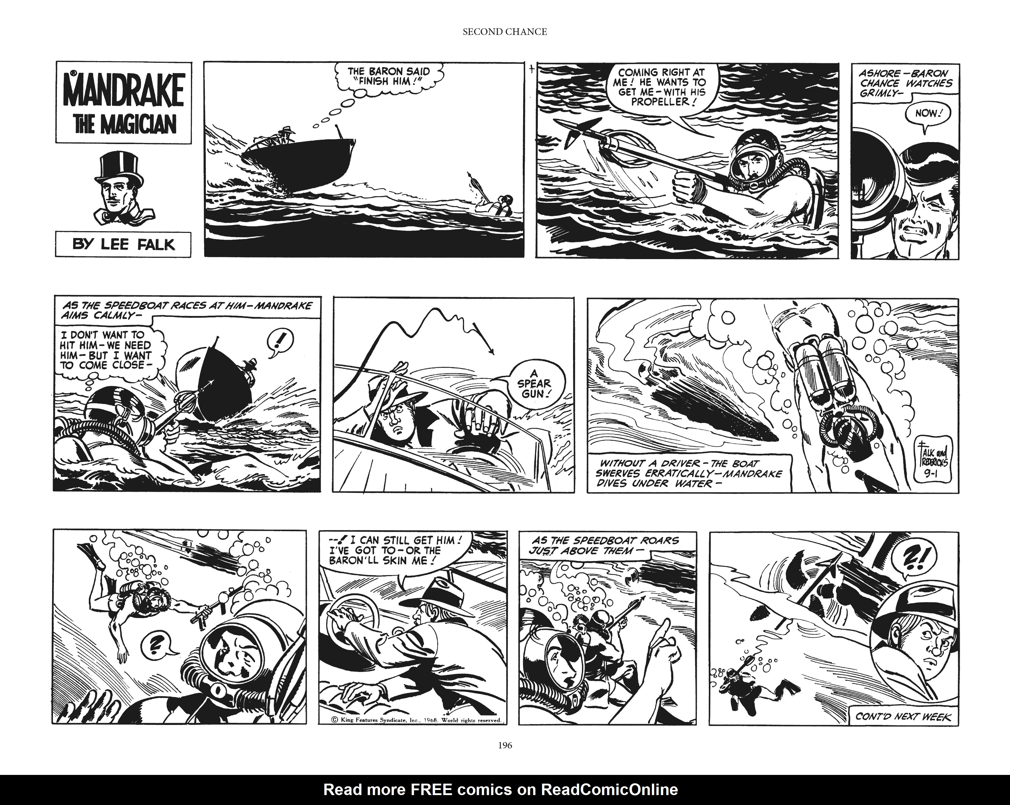 Read online Mandrake the Magician: The Fred Fredricks Sundays comic -  Issue # TPB (Part 2) - 97