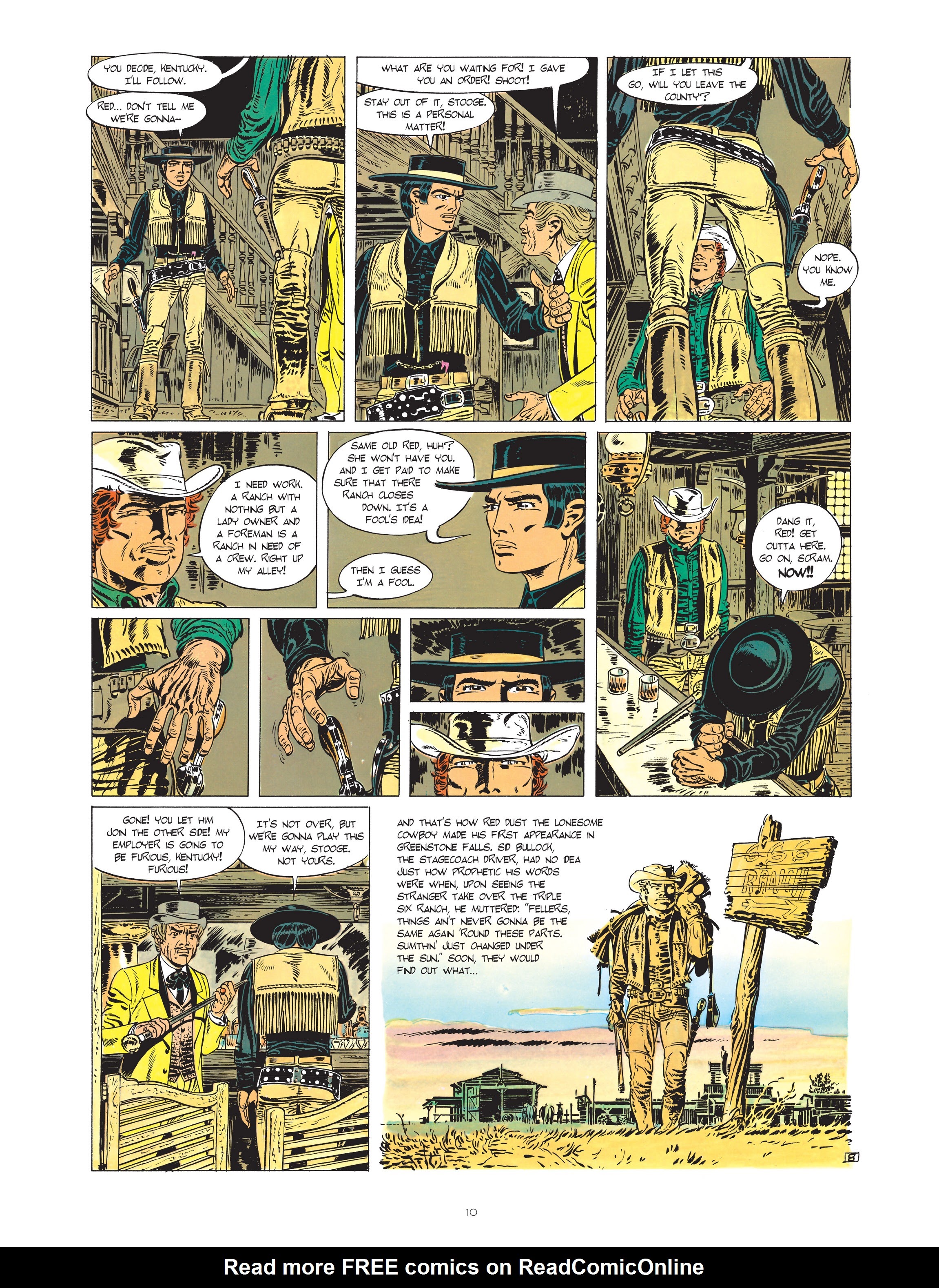 Read online Comanche comic -  Issue #1 - 11