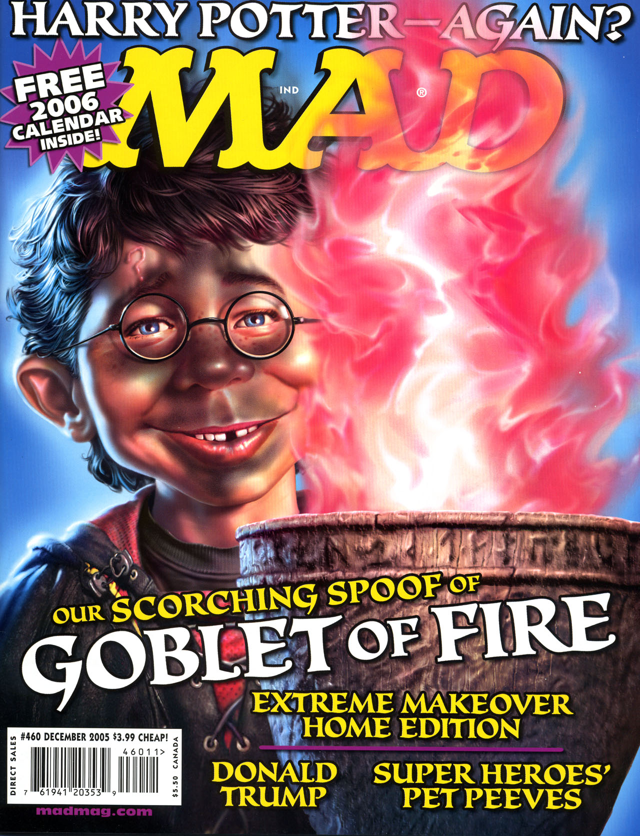 Read online MAD comic -  Issue #460 - 1