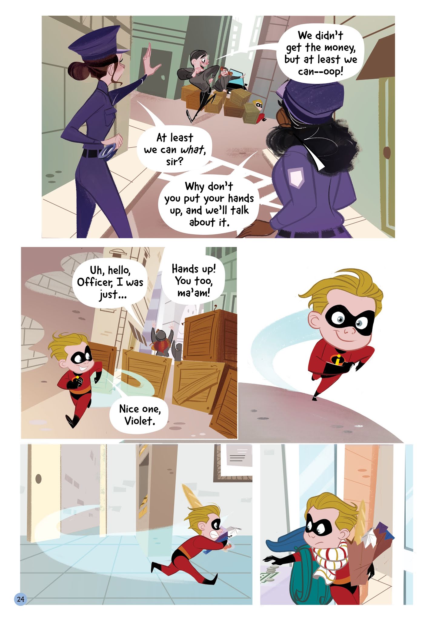 Read online Disney·PIXAR The Incredibles 2: Heroes at Home comic -  Issue # Full - 23