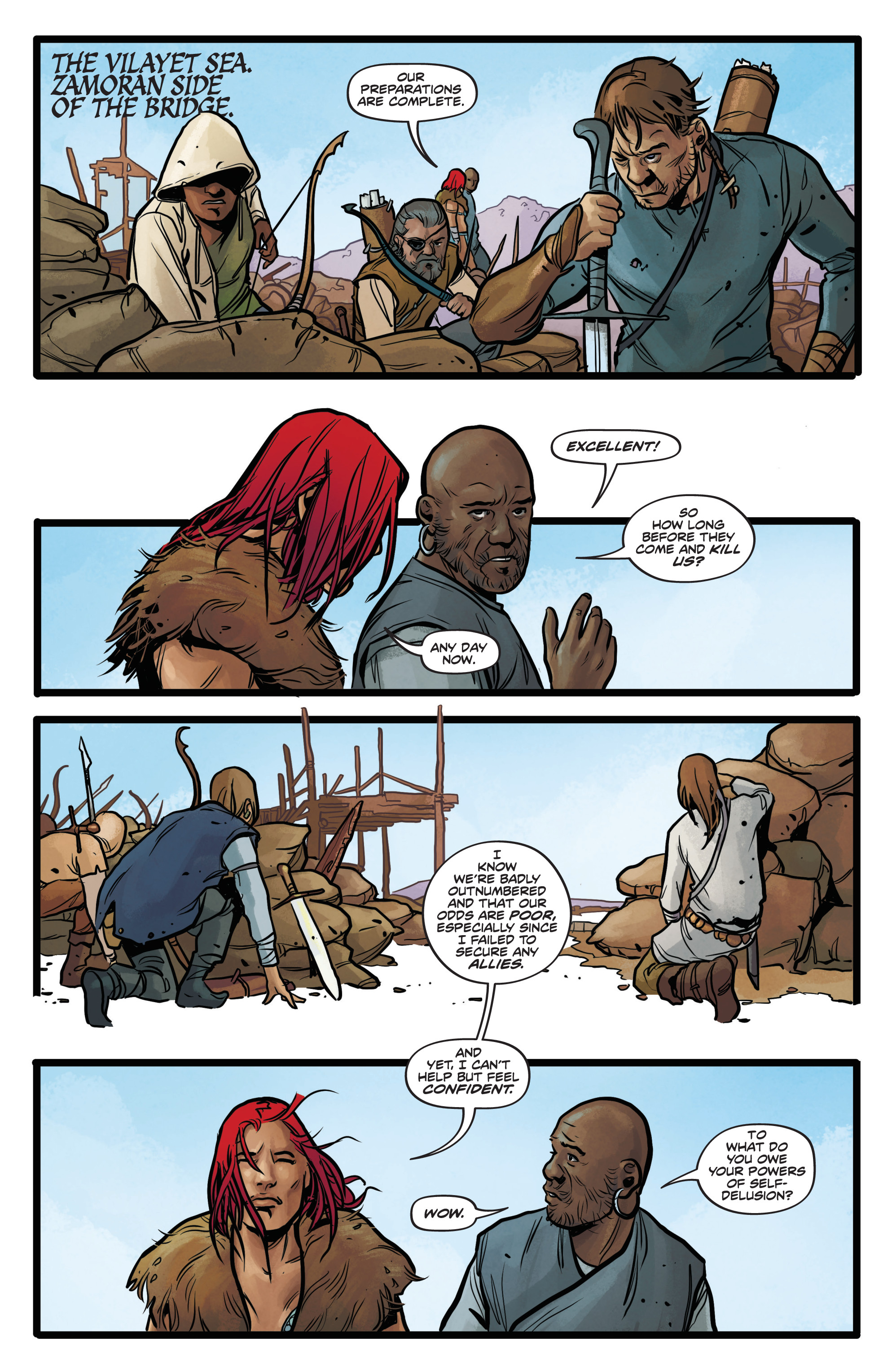 Read online Red Sonja (2019) comic -  Issue #11 - 25