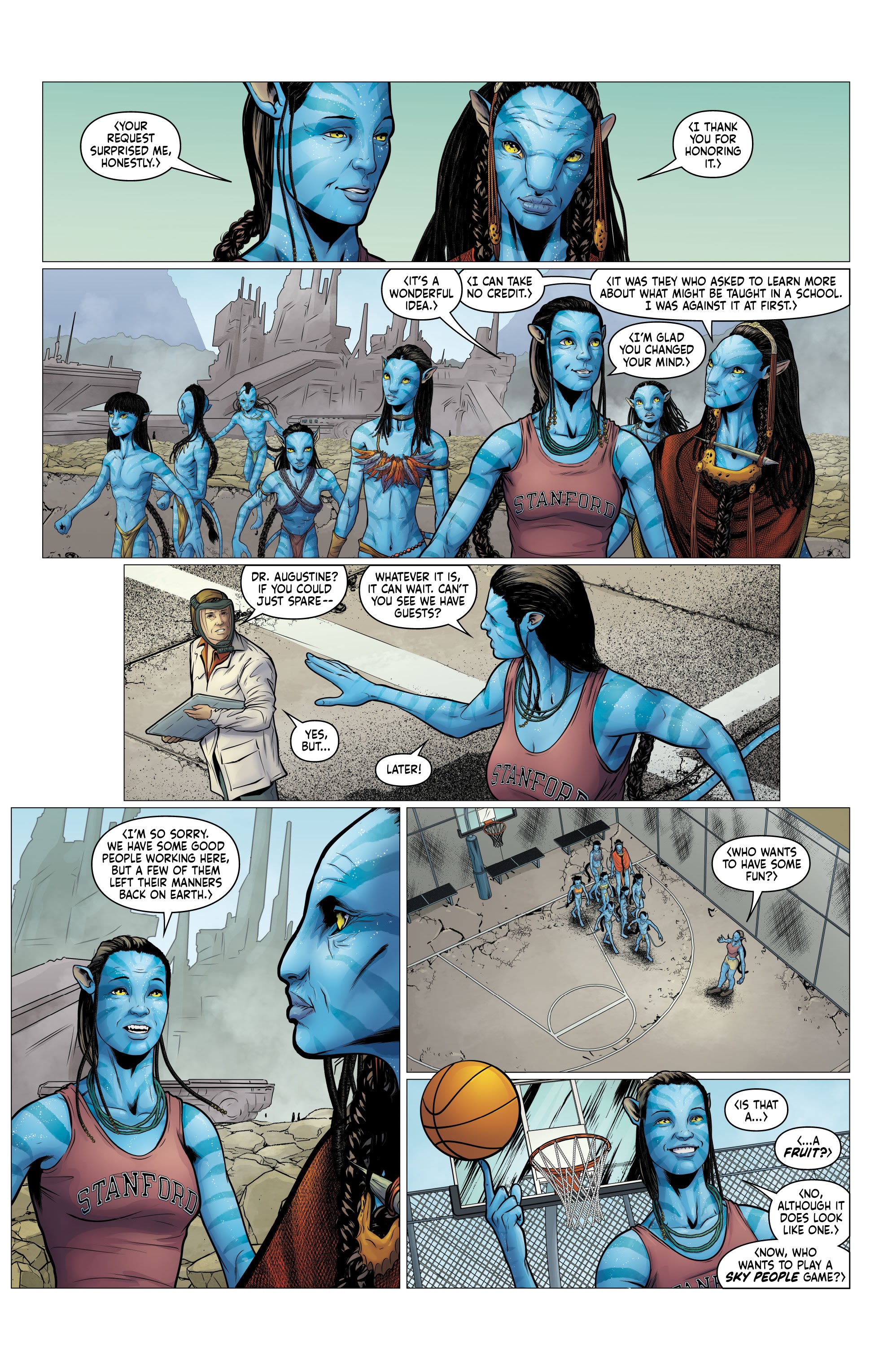 Read online Avatar: Adapt or Die comic -  Issue #1 - 13
