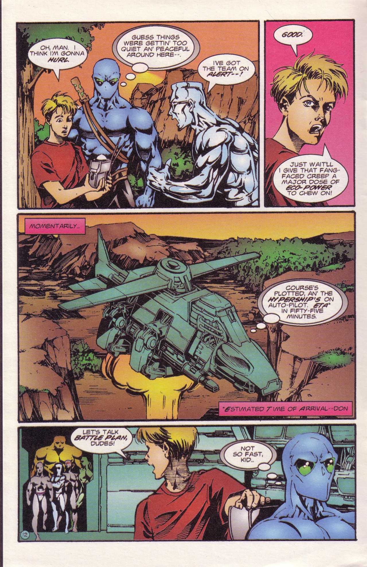 Read online Zen Intergalactic Ninja Color comic -  Issue #1 - 17