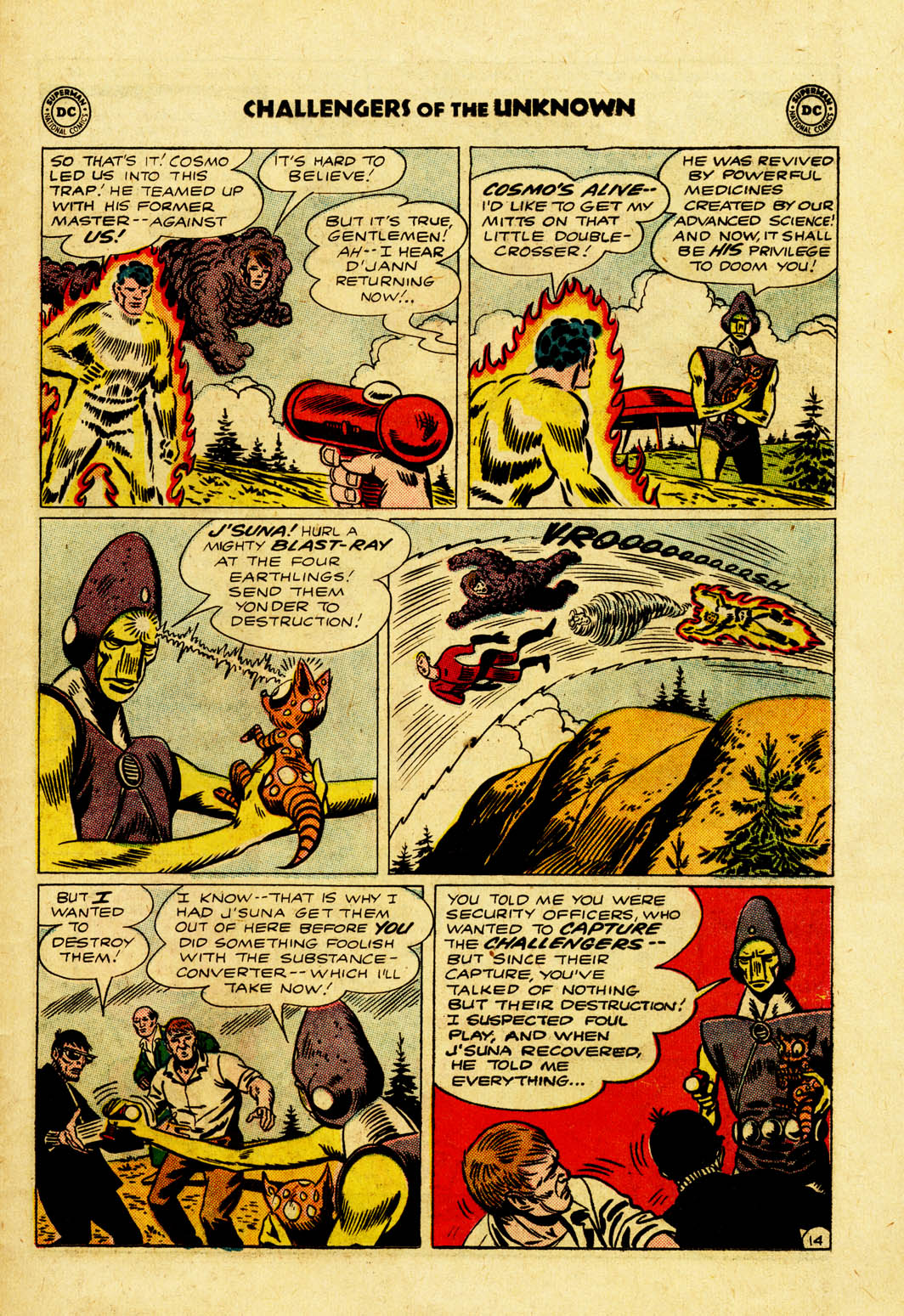 Read online Challengers of the Unknown (1958) comic -  Issue #32 - 27