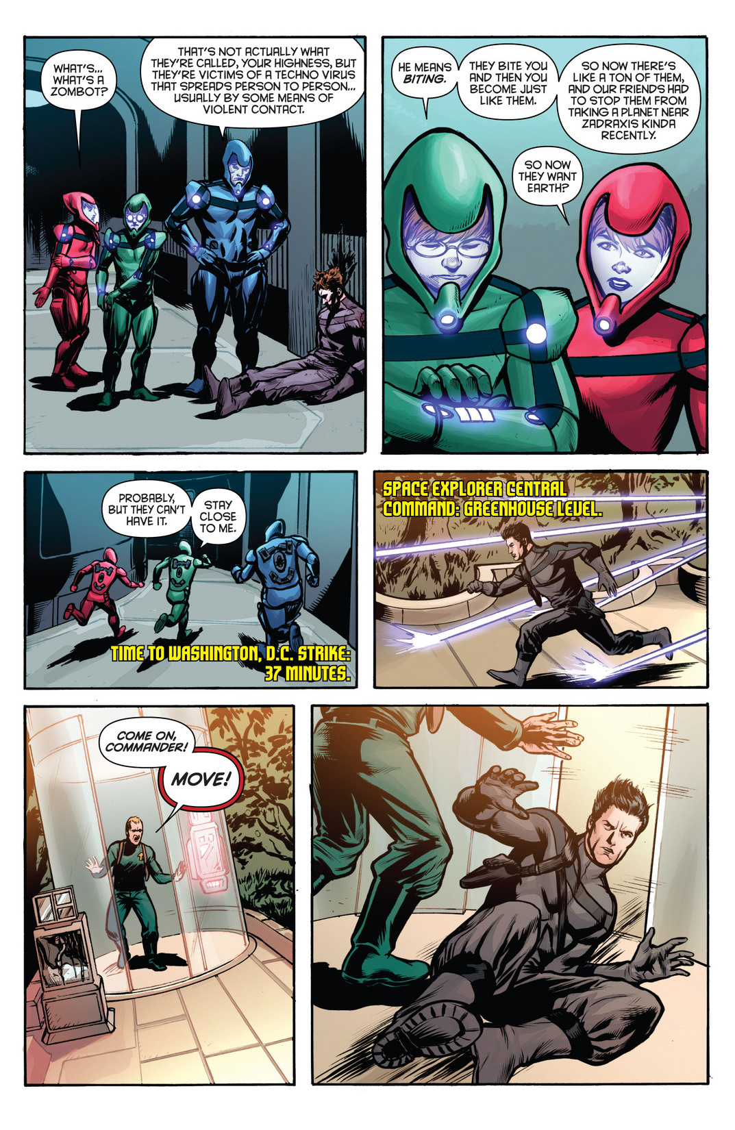 Read online Voltron: Year One comic -  Issue #6 - 8