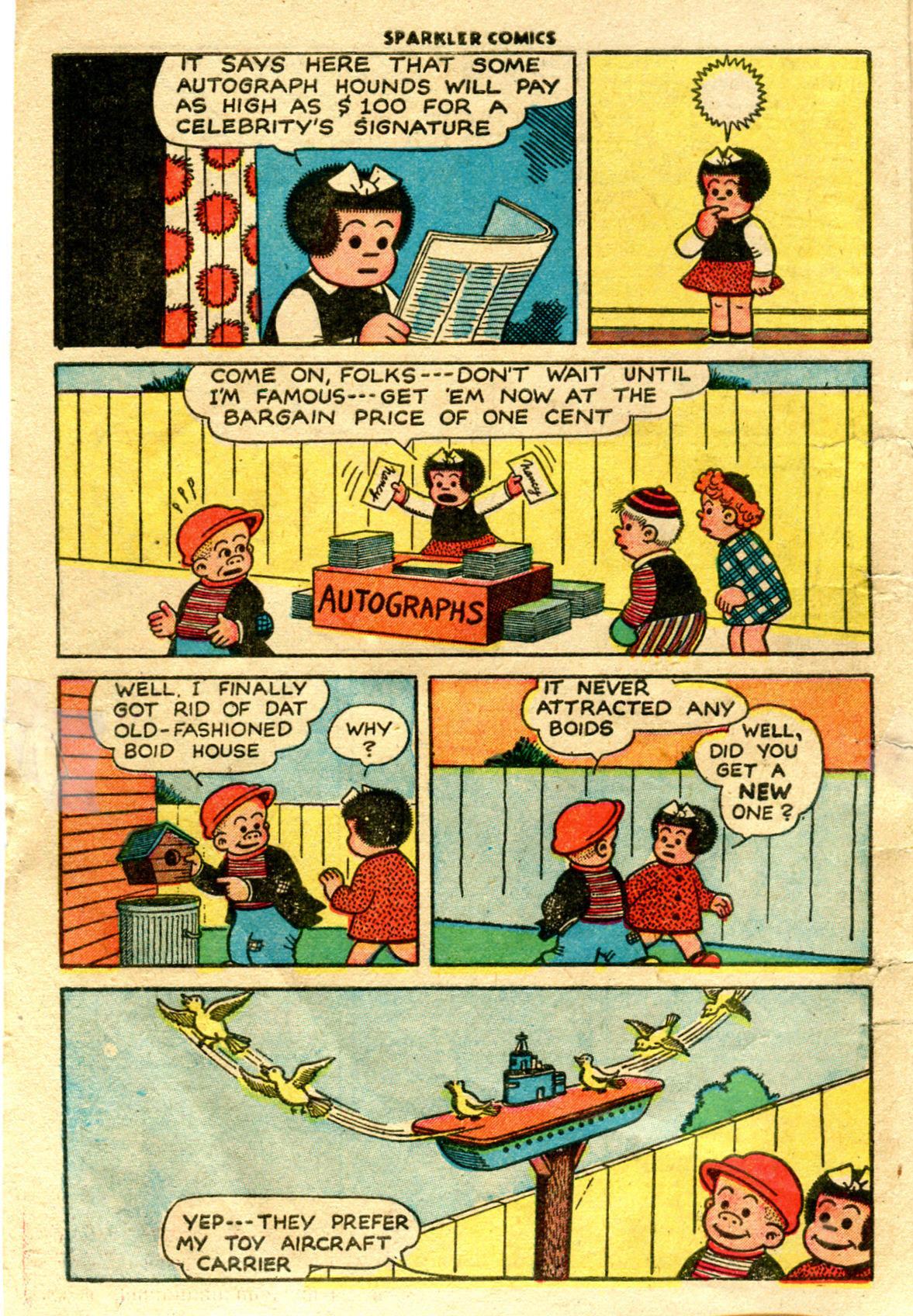 Read online Sparkler Comics comic -  Issue #92 - 6