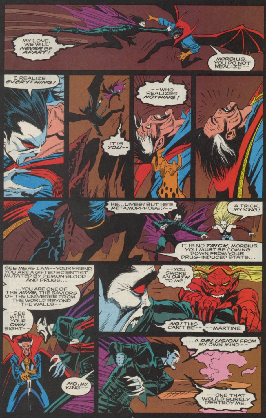 Read online Morbius: The Living Vampire (1992) comic -  Issue #9 - 20