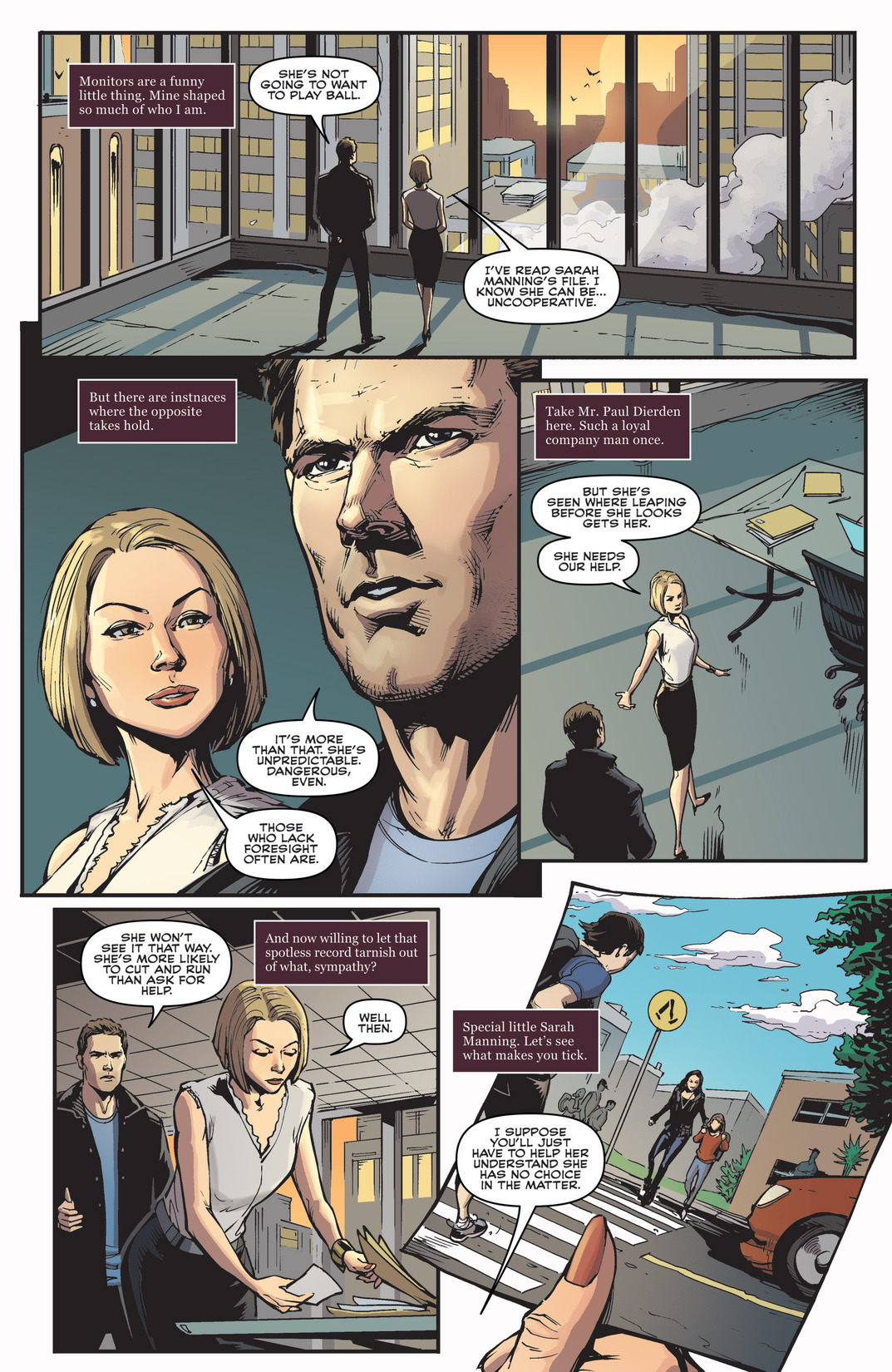 Read online Orphan Black comic -  Issue #5 - 10