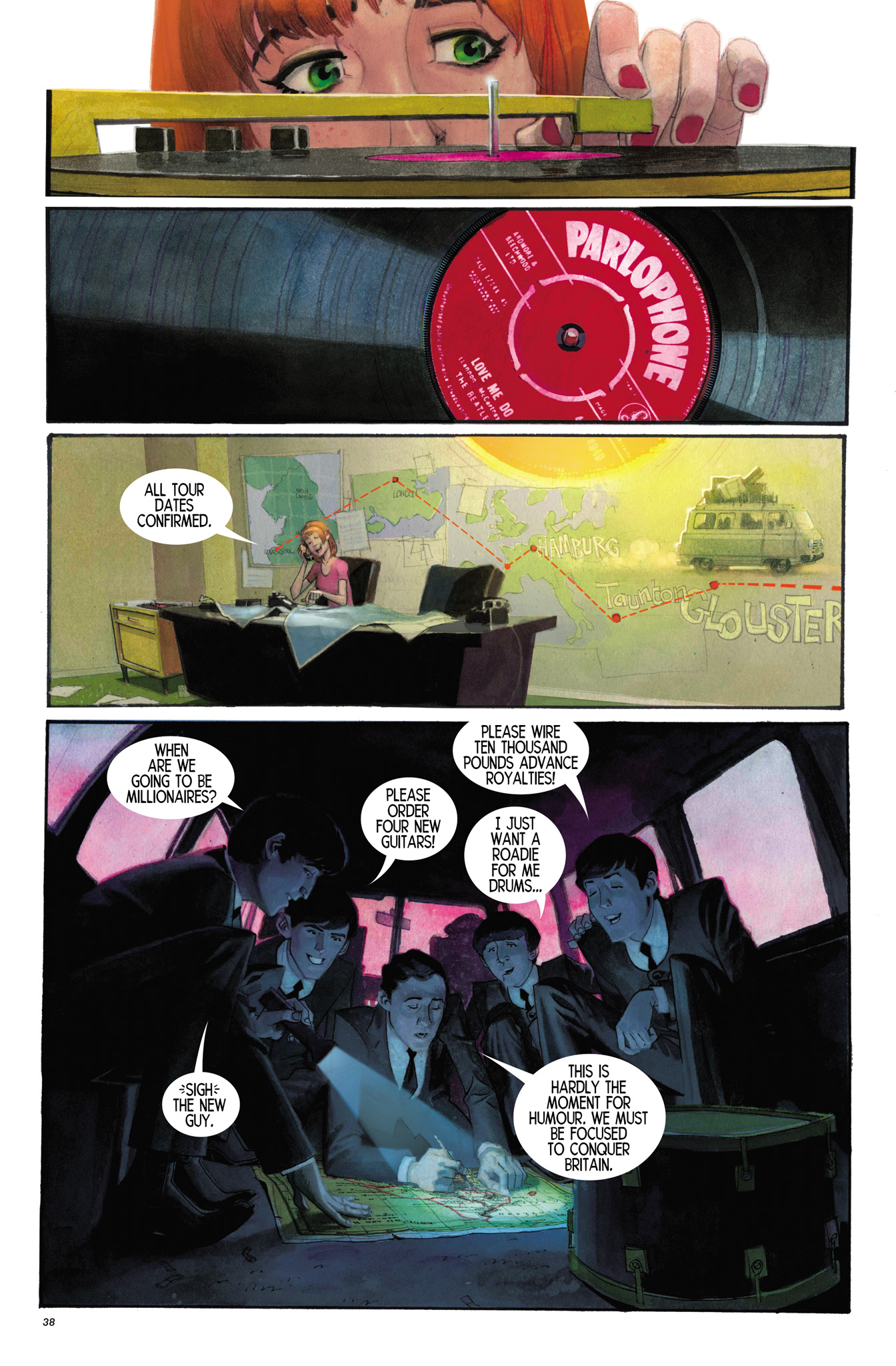 Read online The Fifth Beatle: The Brian Epstein Story comic -  Issue # TPB - 37