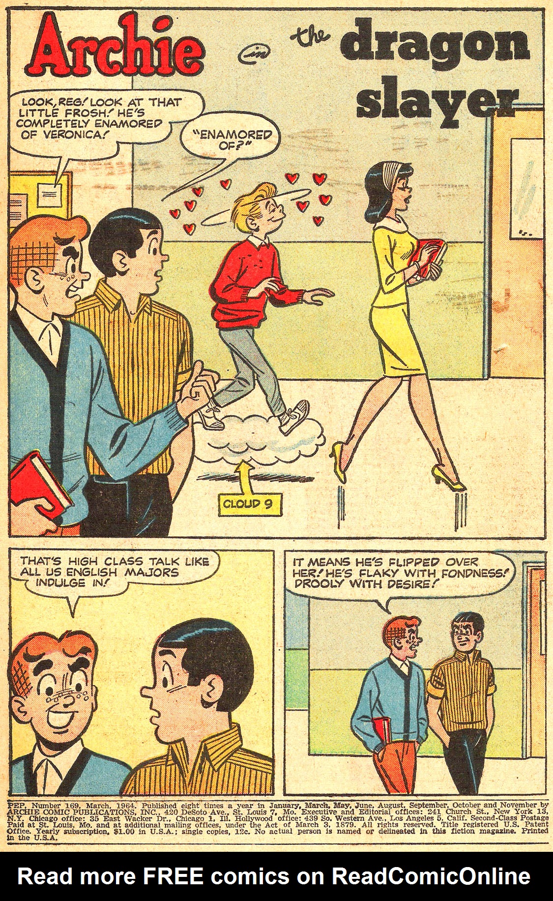 Read online Pep Comics comic -  Issue #169 - 3