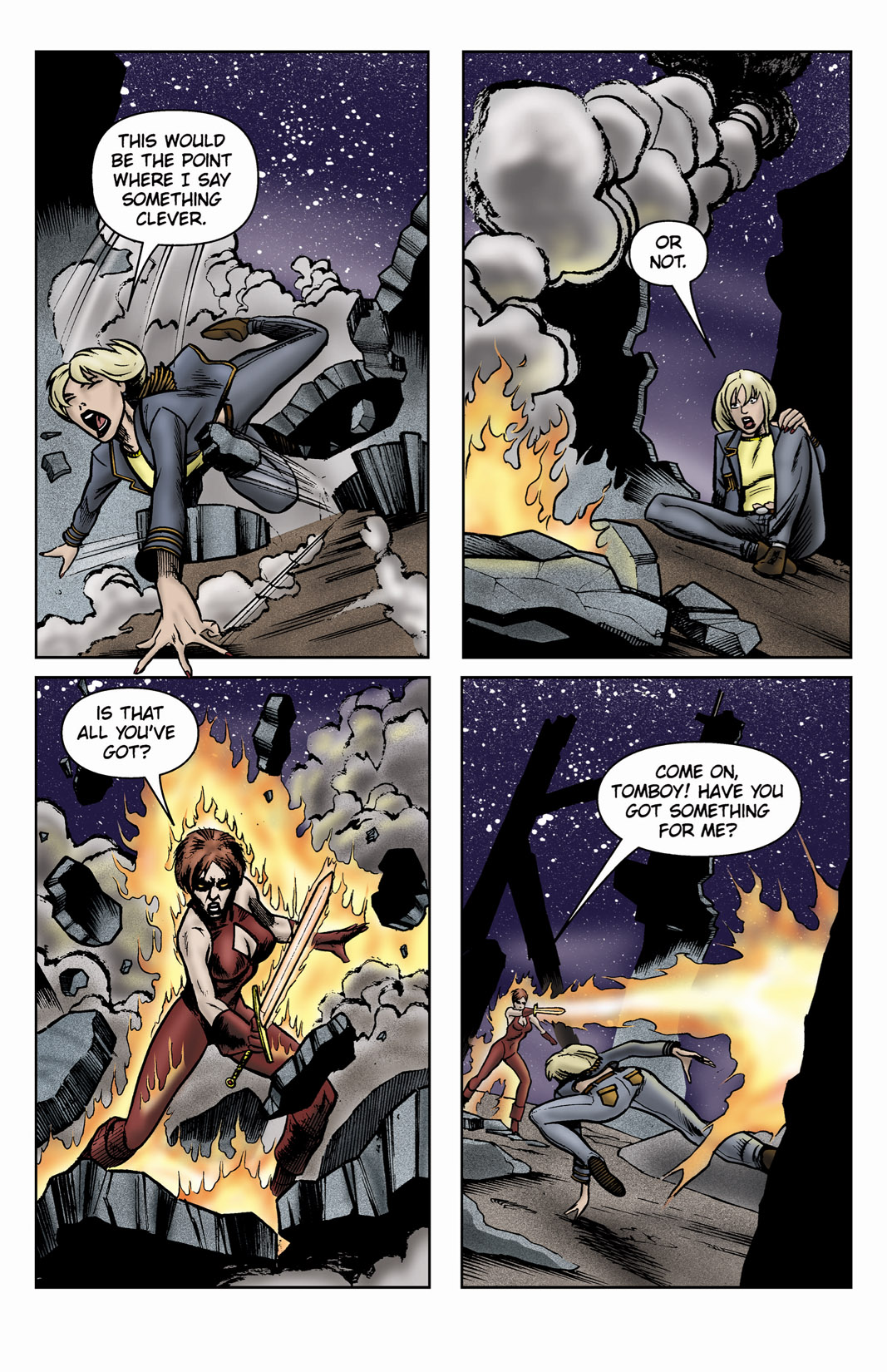 Read online SideChicks comic -  Issue #3 - 31