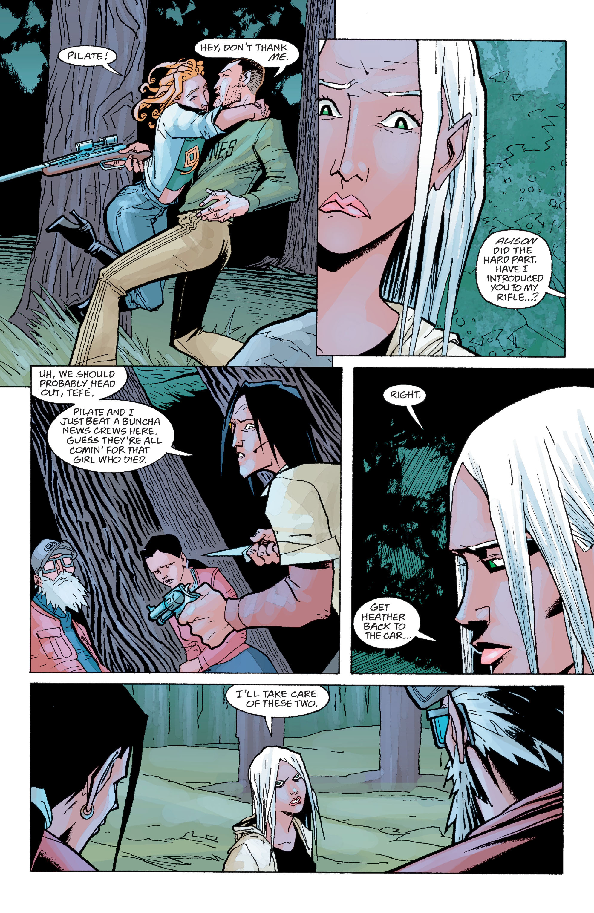 Read online Swamp Thing (2000) comic -  Issue # TPB 2 - 115