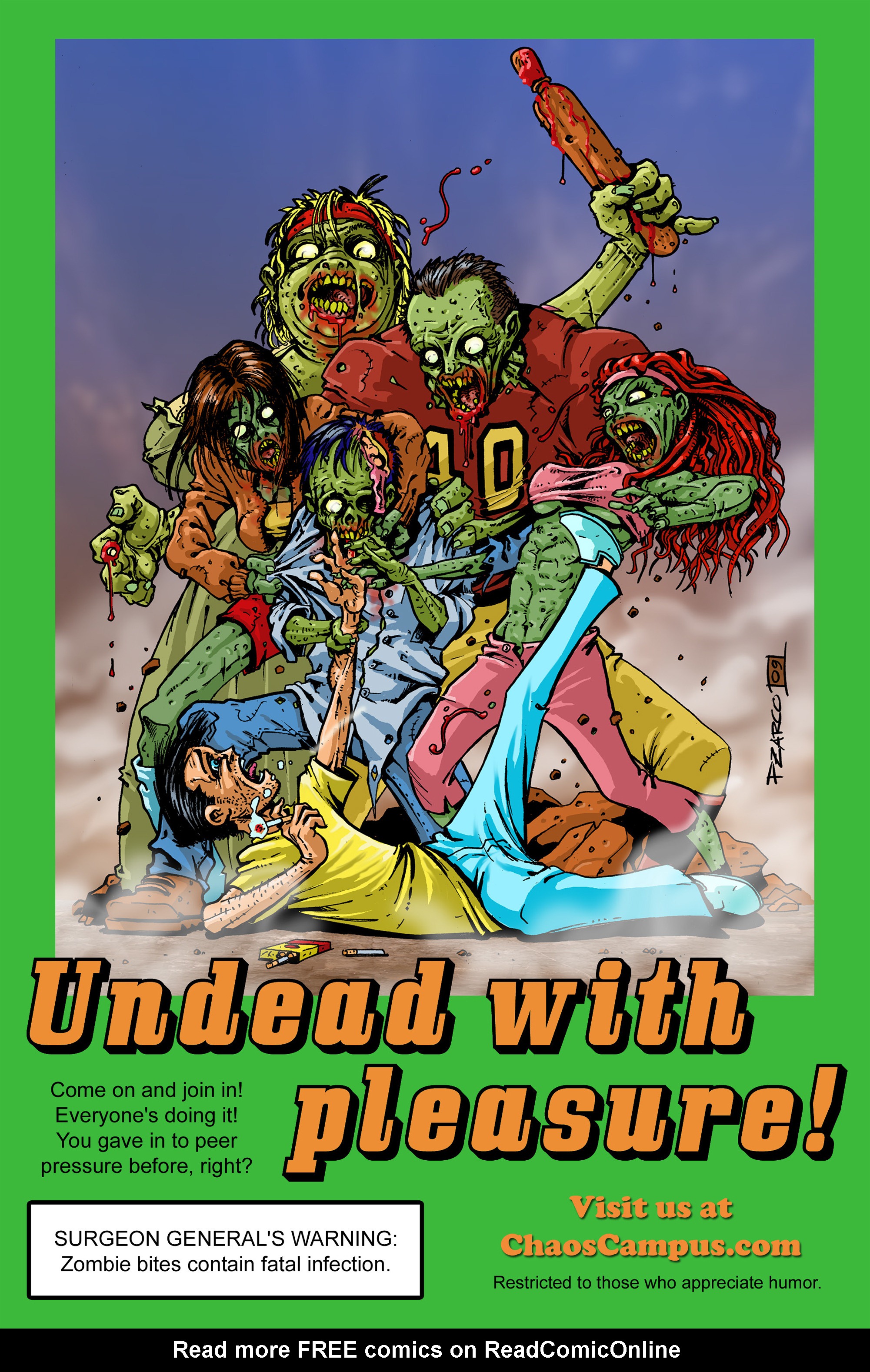 Read online Chaos Campus: Sorority Girls Vs. Zombies comic -  Issue #3 - 25