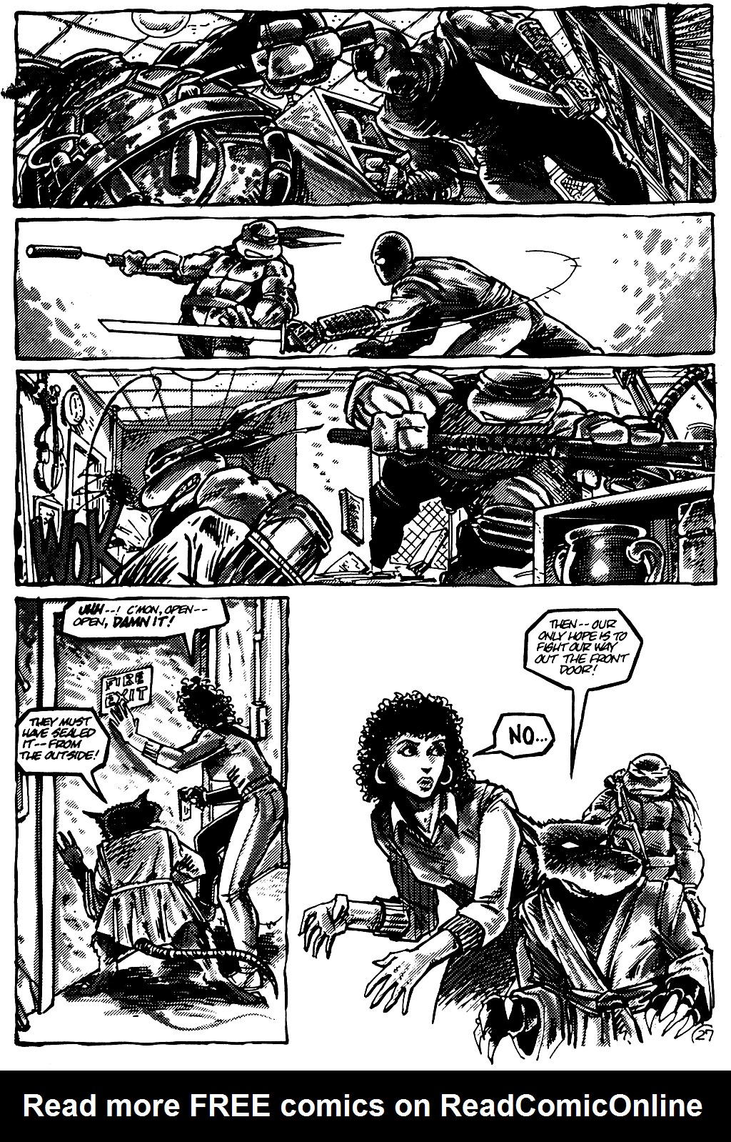 Read online Teenage Mutant Ninja Turtles (1984) comic -  Issue #10 - 28