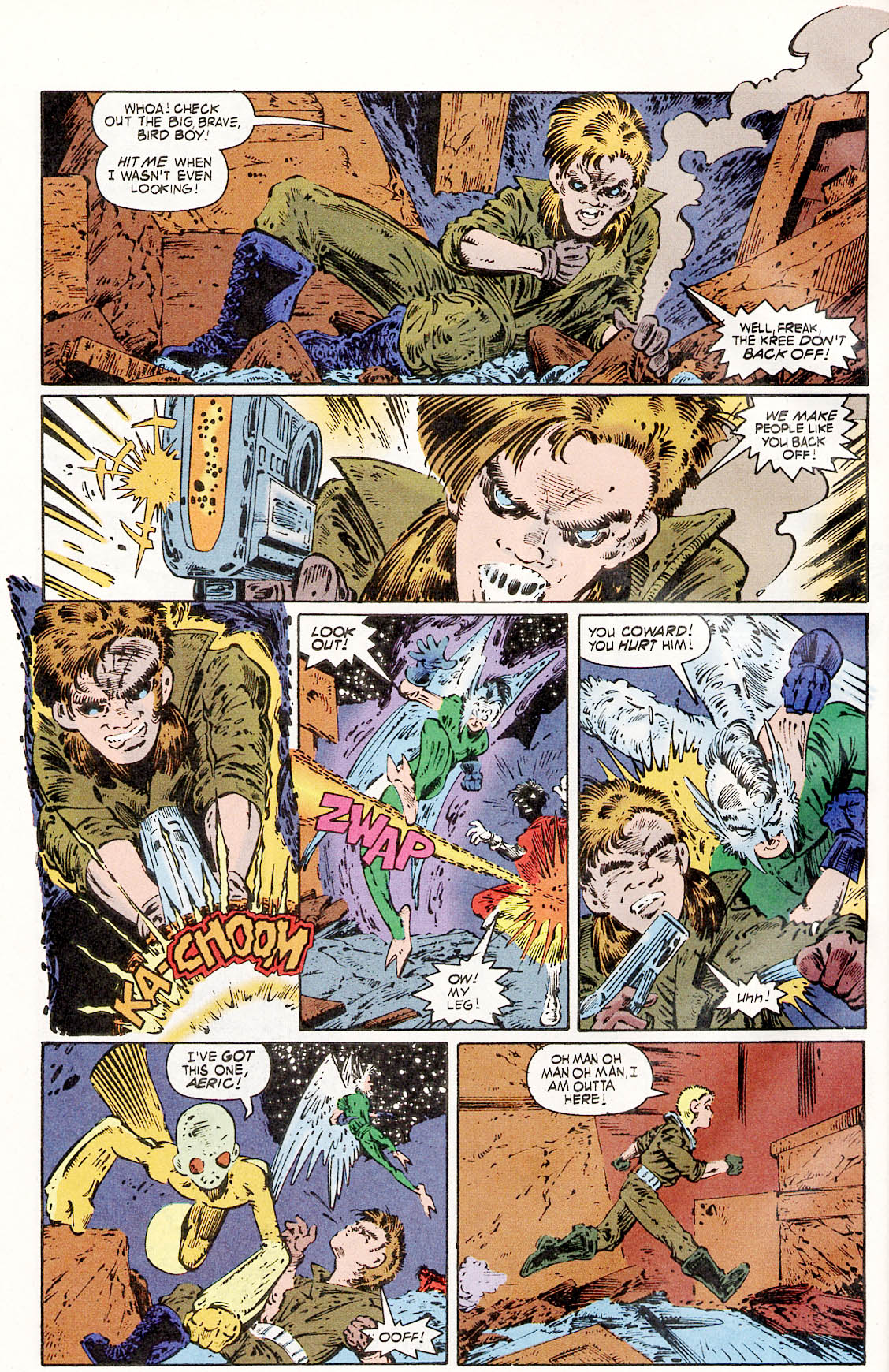 Read online Inhumans: The Great Refuge comic -  Issue # Full - 12