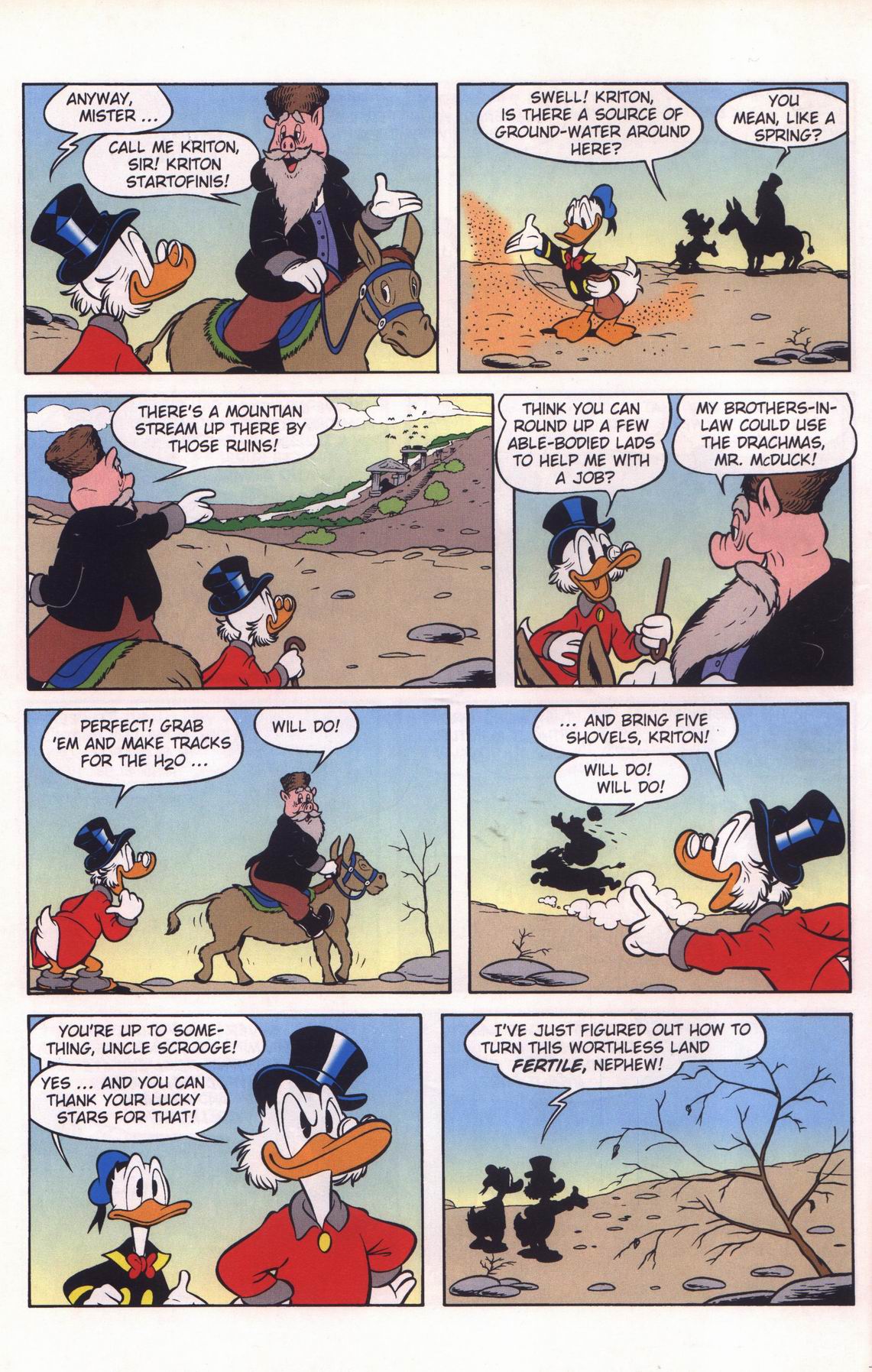 Read online Uncle Scrooge (1953) comic -  Issue #312 - 10