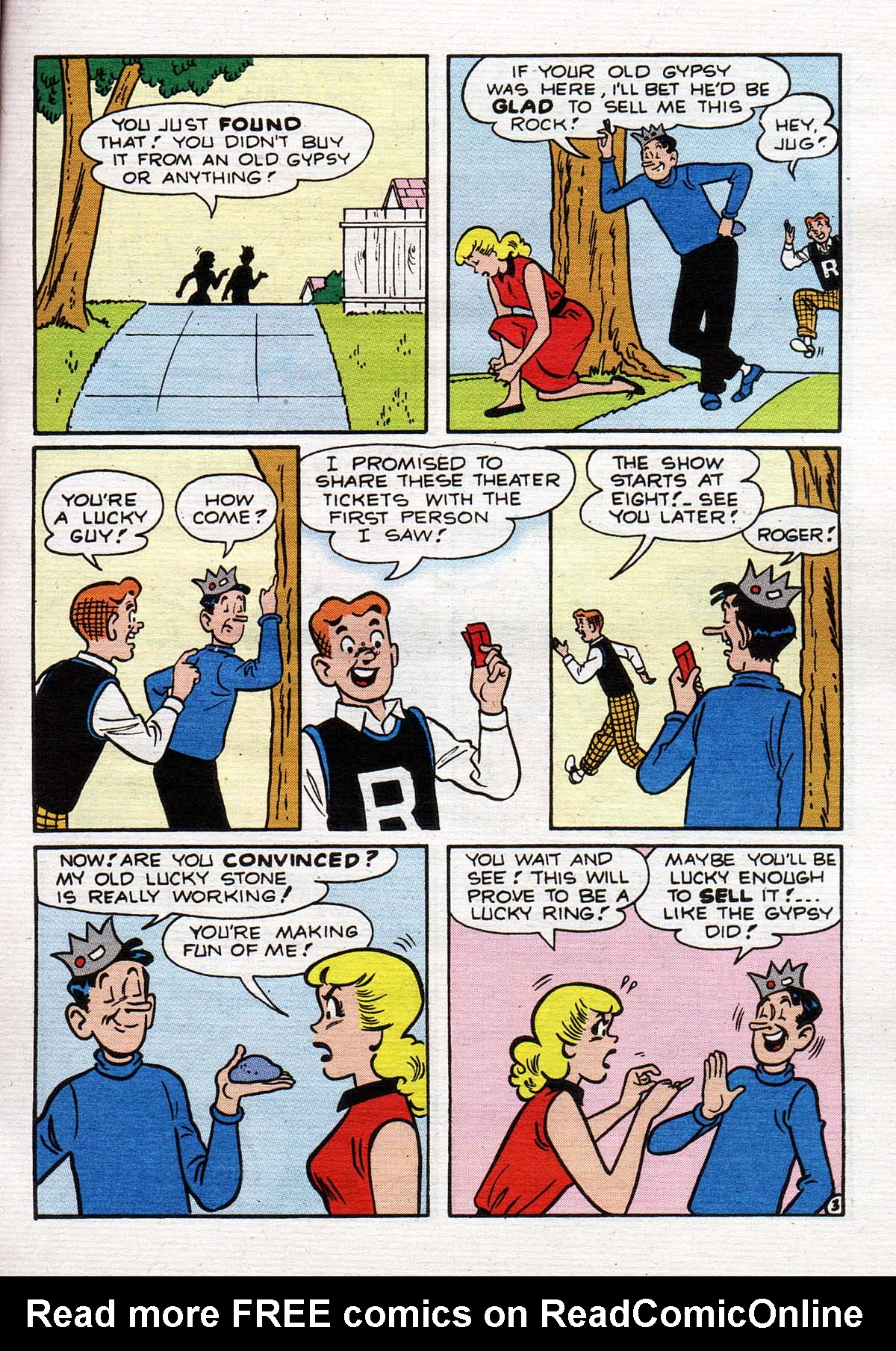 Read online Jughead's Double Digest Magazine comic -  Issue #103 - 136