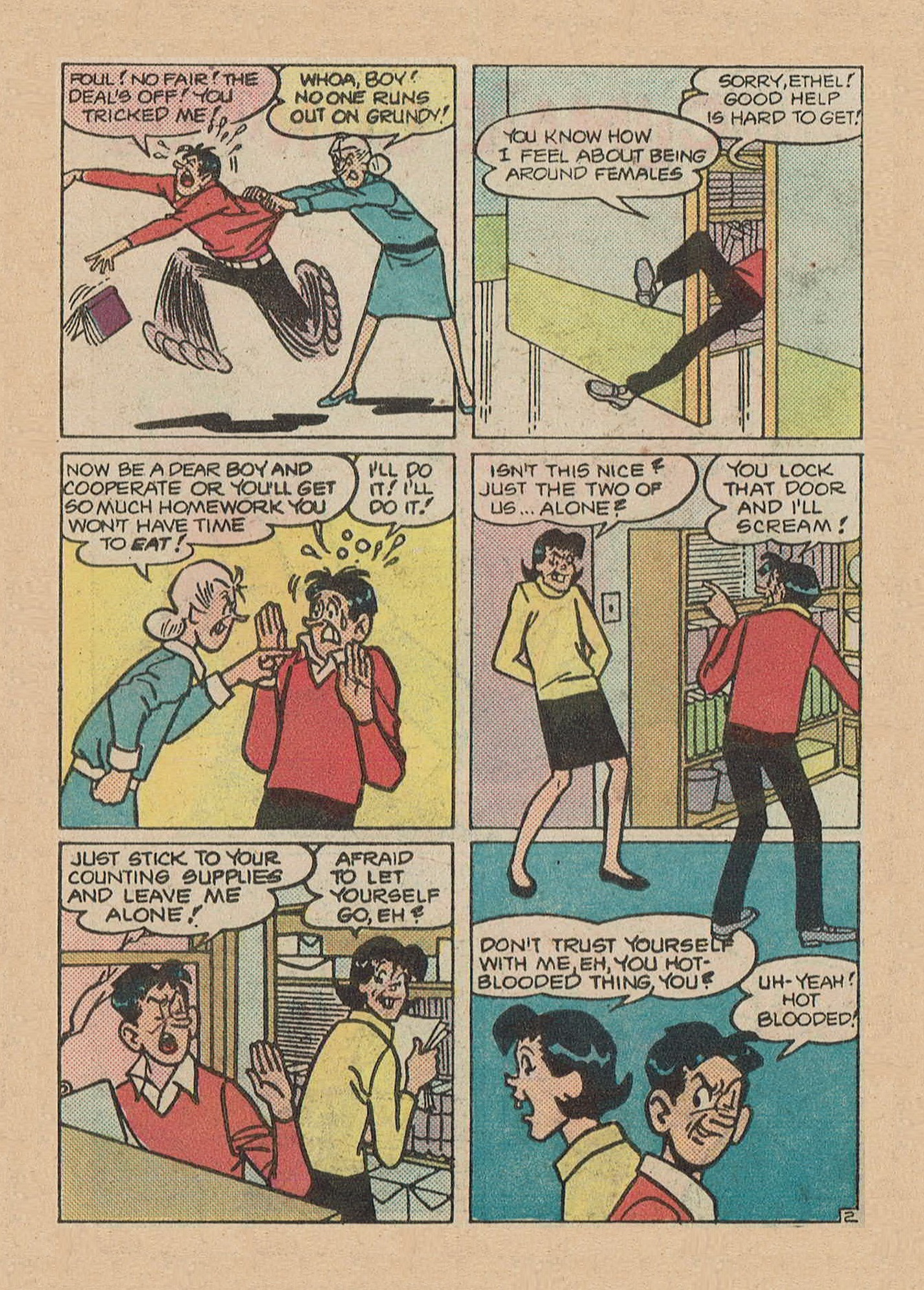 Read online Jughead Jones Comics Digest comic -  Issue #24 - 103