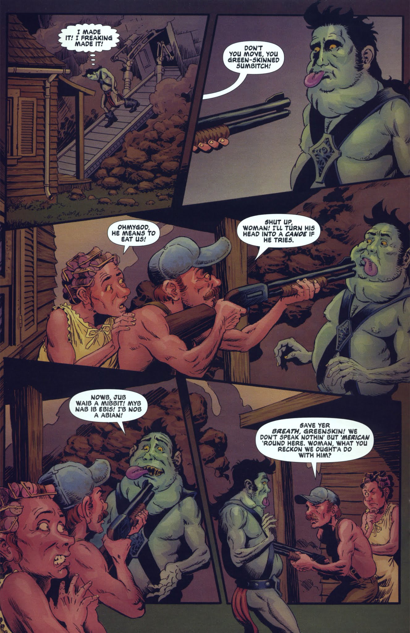 Read online Alien Pig Farm 3000 comic -  Issue #4 - 20