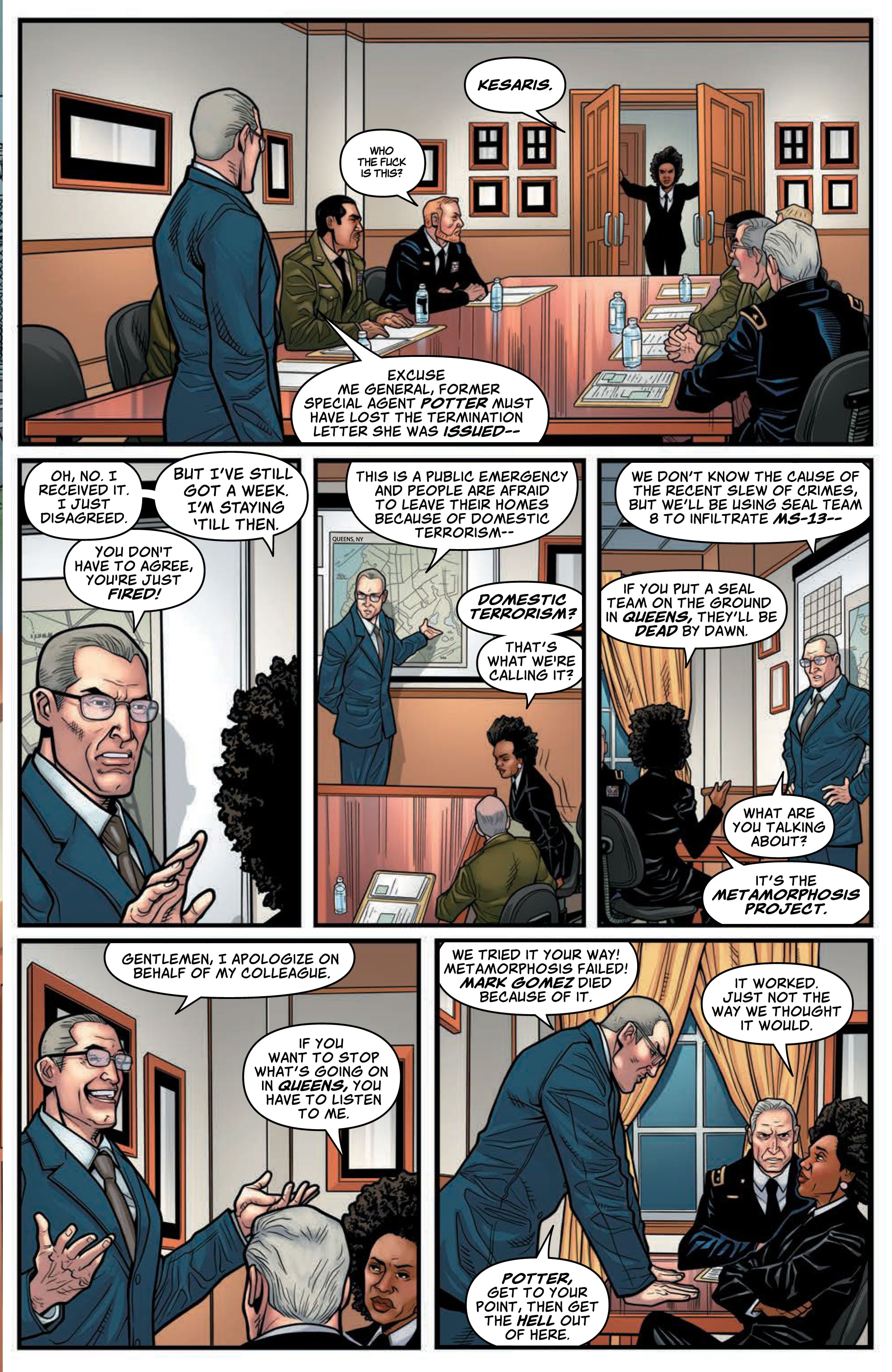 Read online PhenomX comic -  Issue #1 - 10