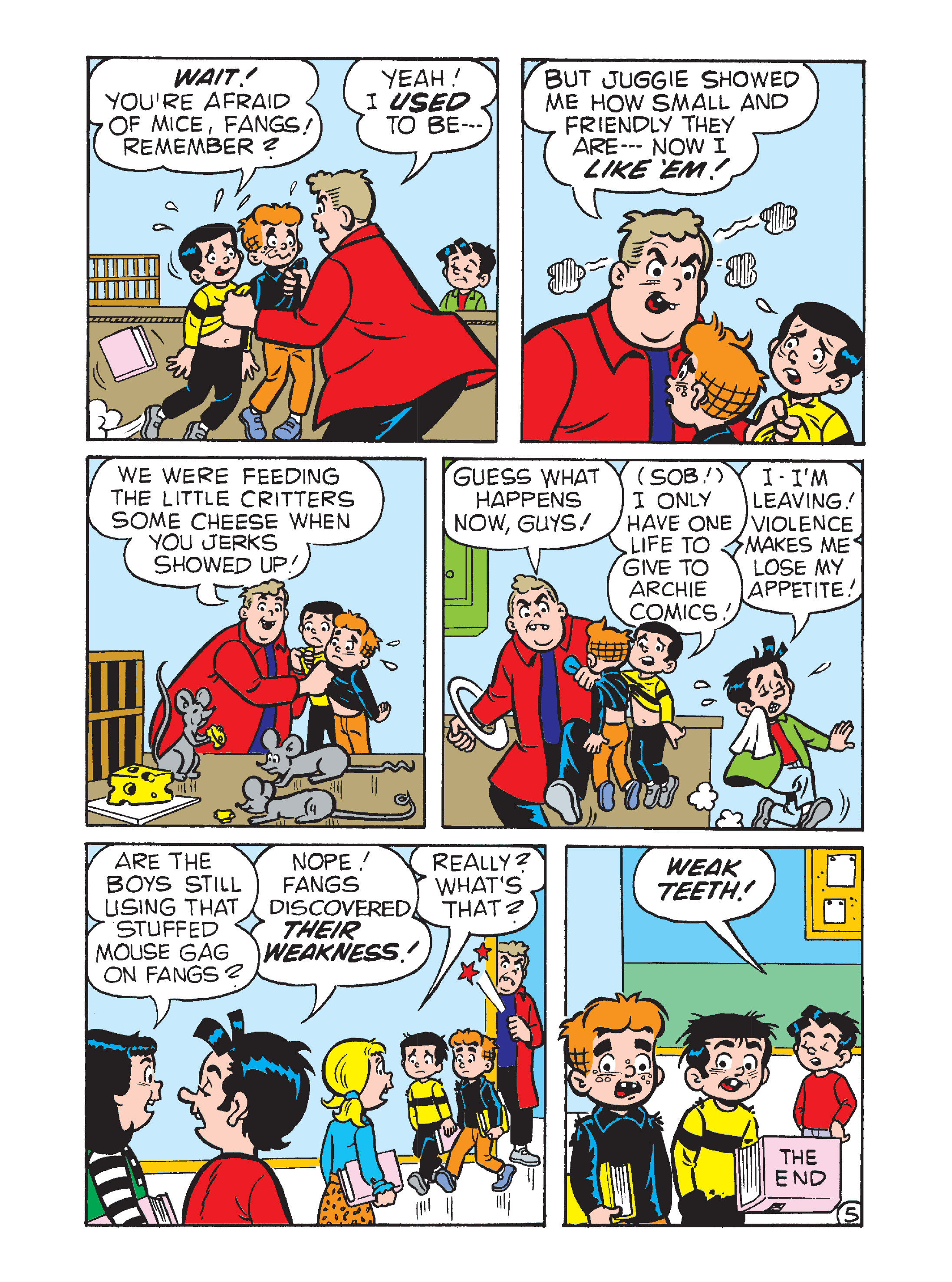 Read online Archie's Funhouse Double Digest comic -  Issue #1 - 136