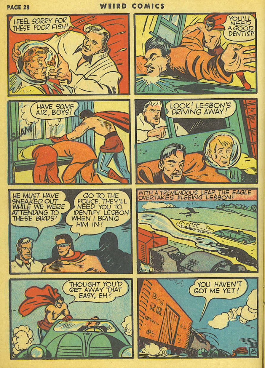 Read online Weird Comics comic -  Issue #10 - 29