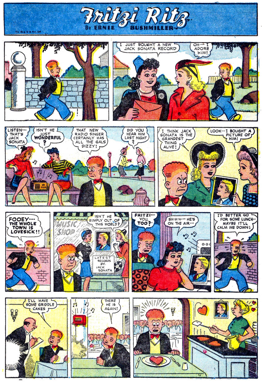 Read online Fritzi Ritz (1953) comic -  Issue #49 - 6