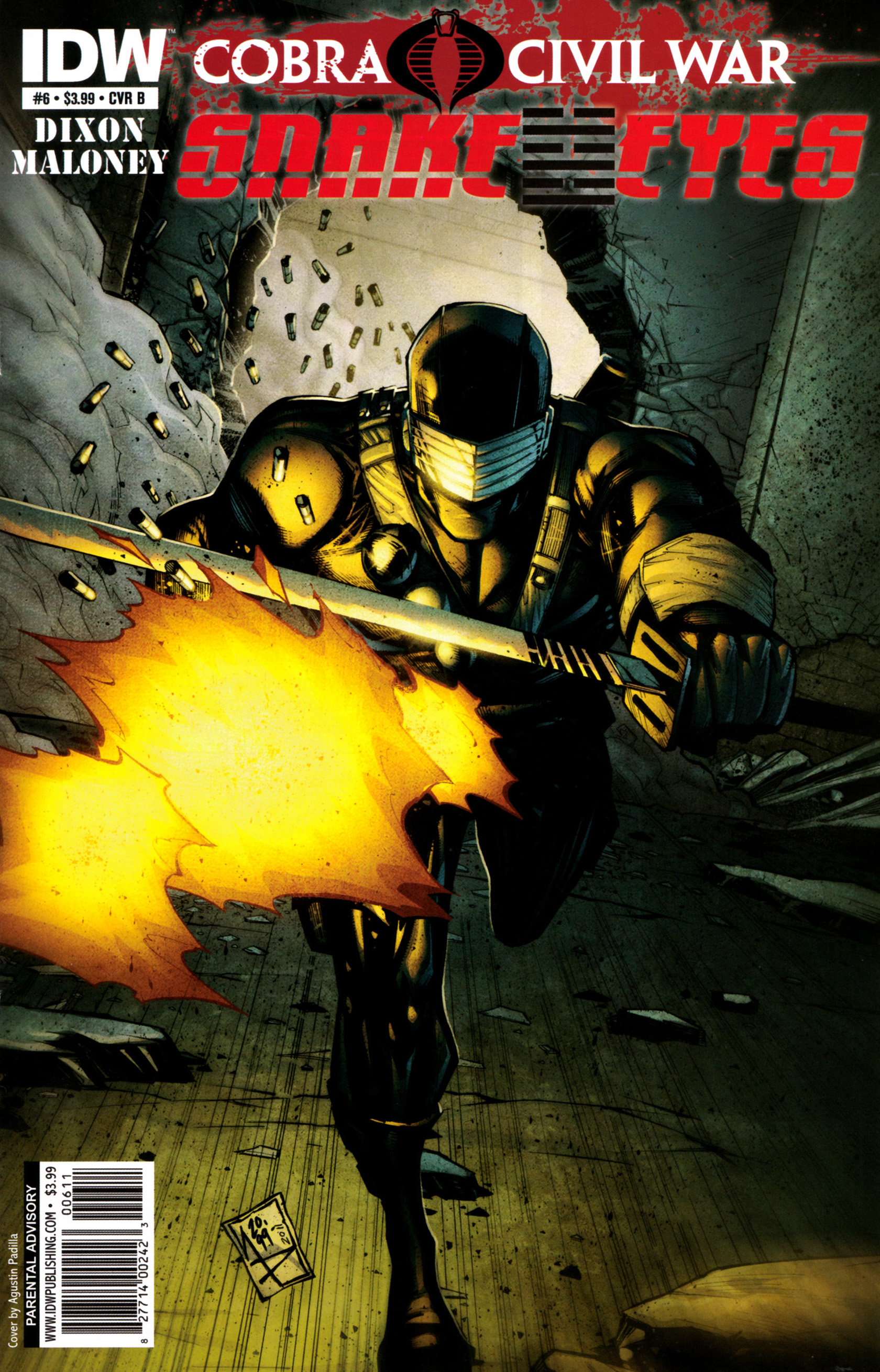 Read online G.I. Joe: Snake Eyes comic -  Issue #6 - 2