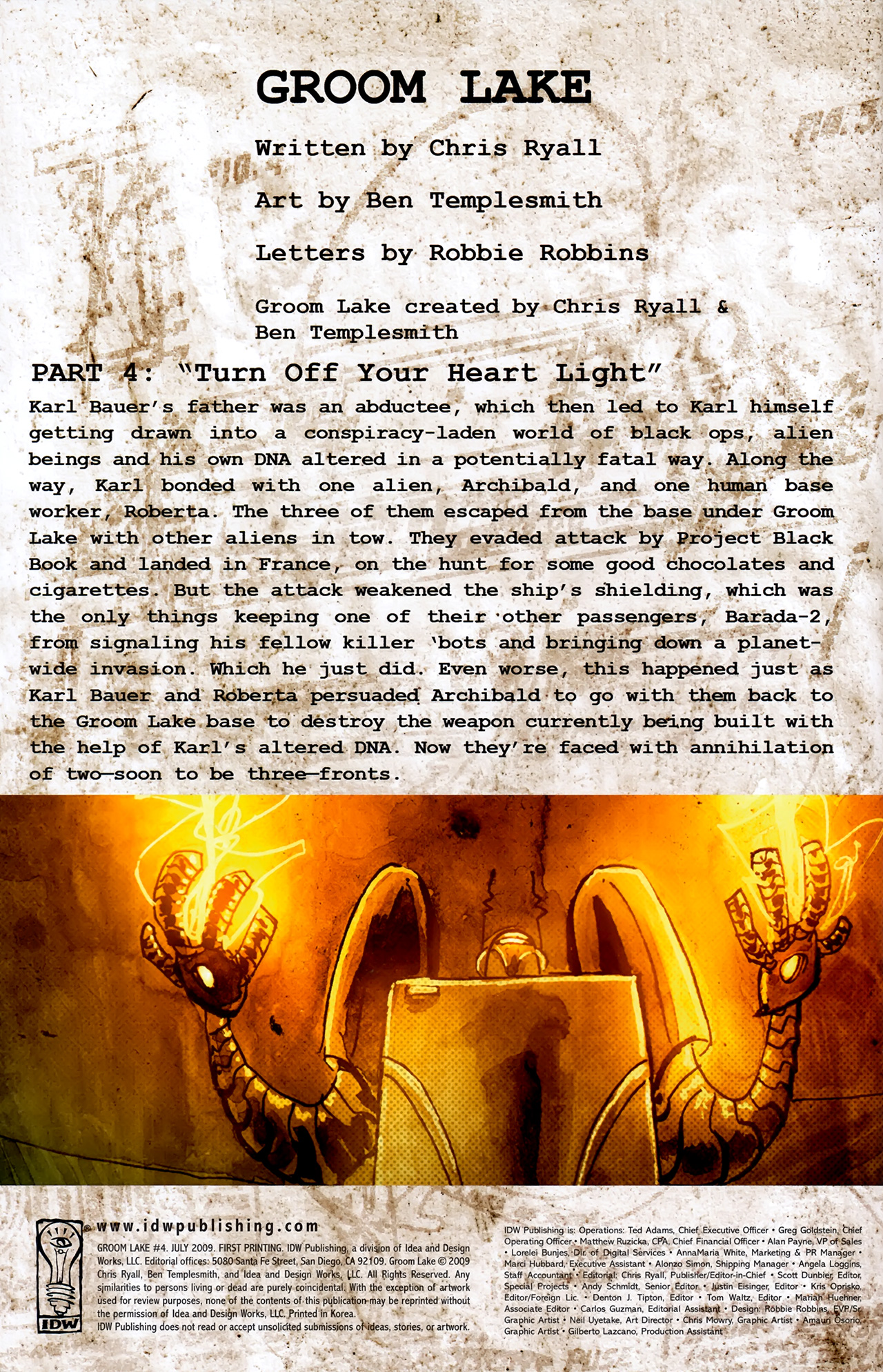 Read online Groom Lake comic -  Issue #4 - 3