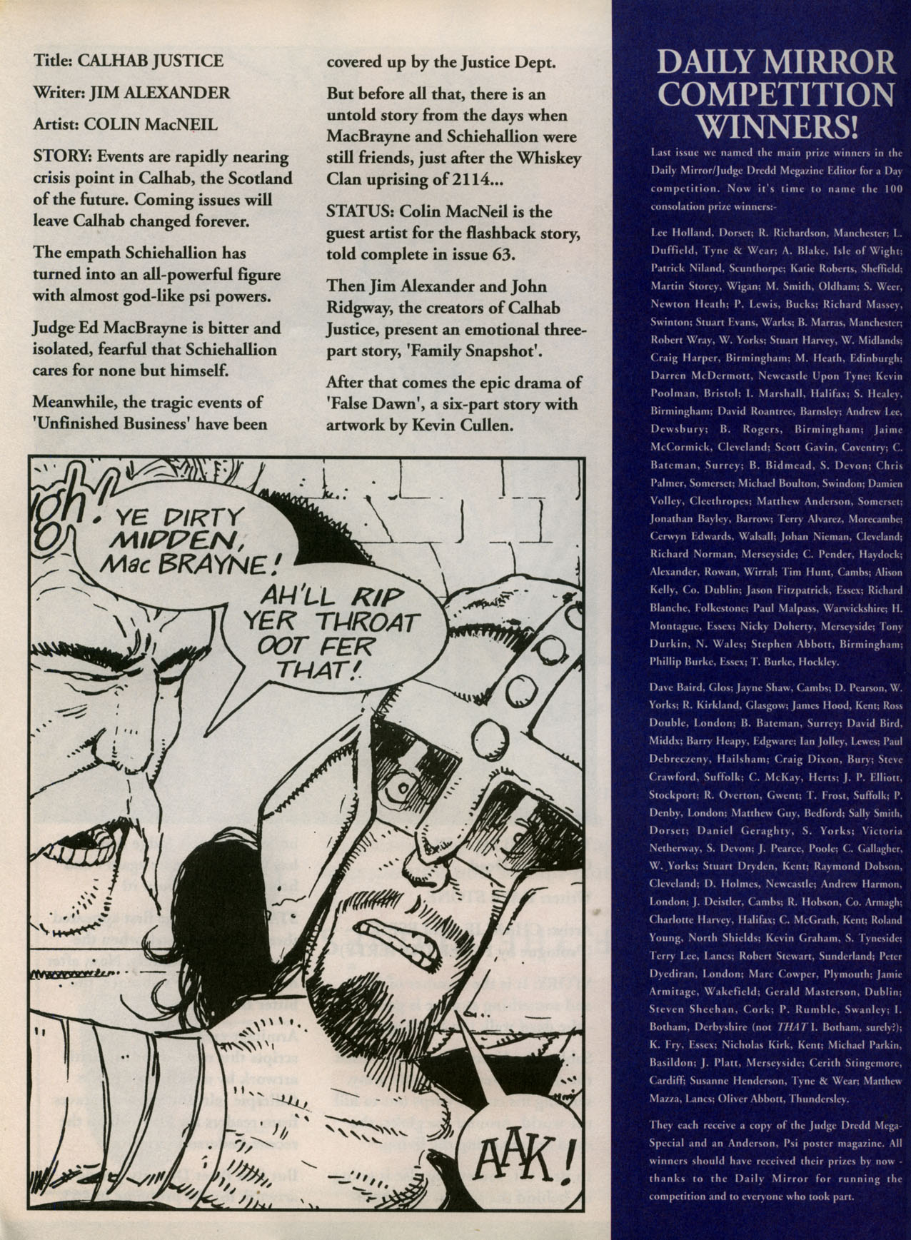 Read online Judge Dredd: The Megazine (vol. 2) comic -  Issue #62 - 22