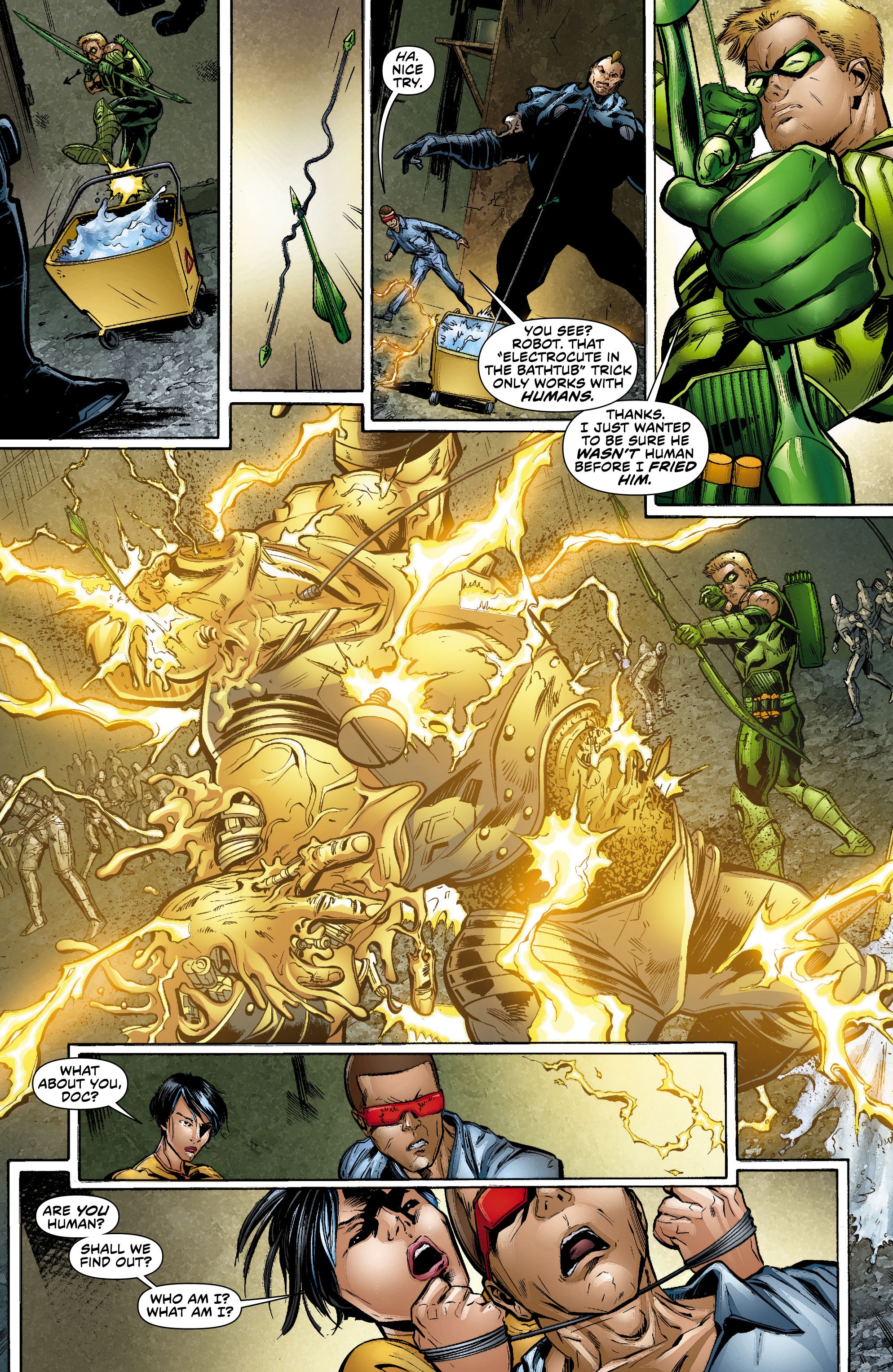 Read online Green Arrow (2011) comic -  Issue #10 - 16