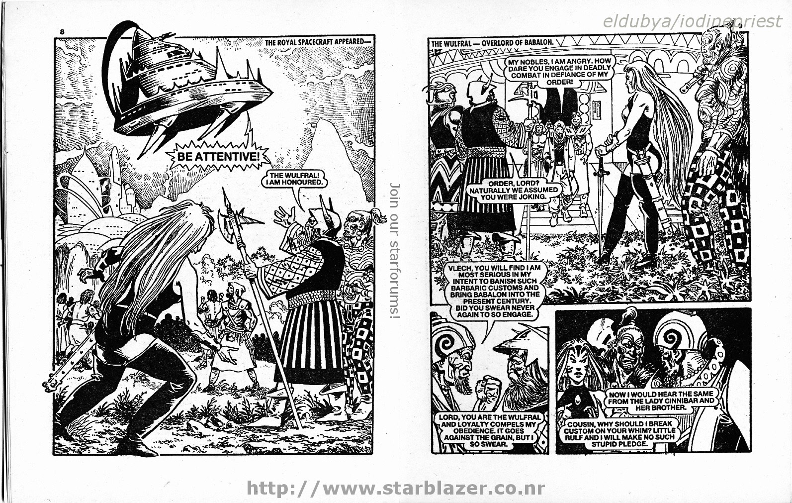 Read online Starblazer comic -  Issue #264 - 6