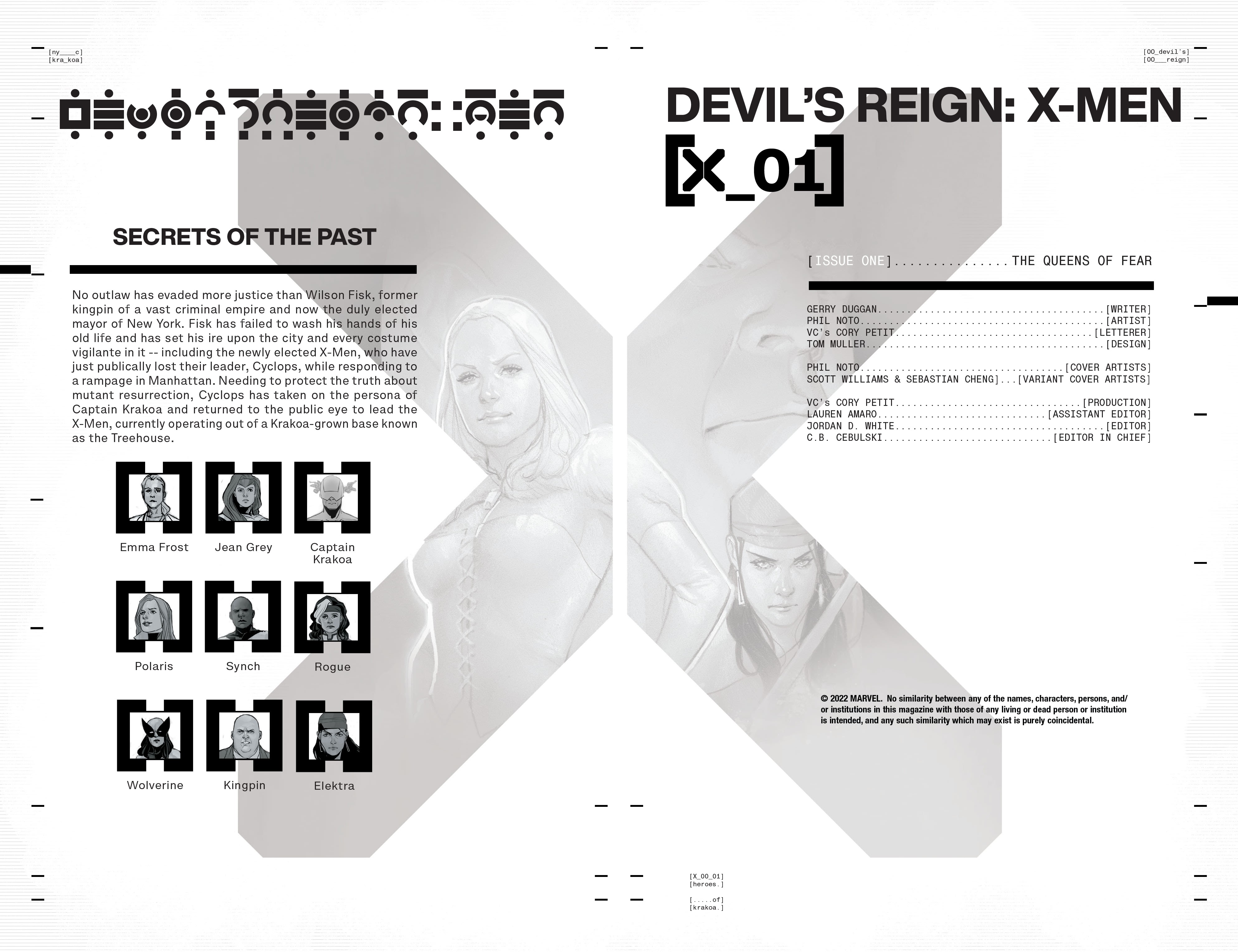 Read online Devil's Reign: X-Men comic -  Issue #1 - 10